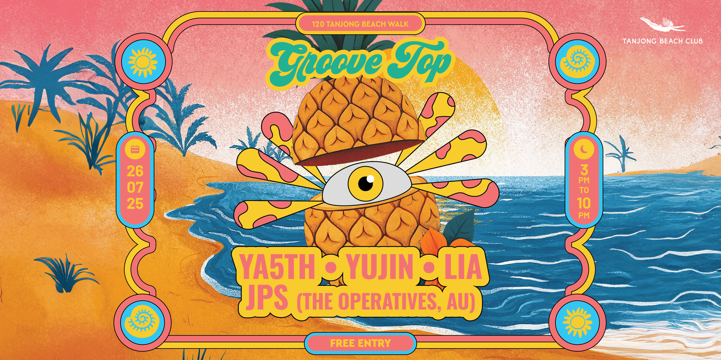GrooveTop @ Tanjong Beach Club
