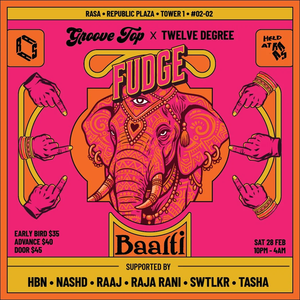 GrooveTop x Twelve Degree presents FUDGE