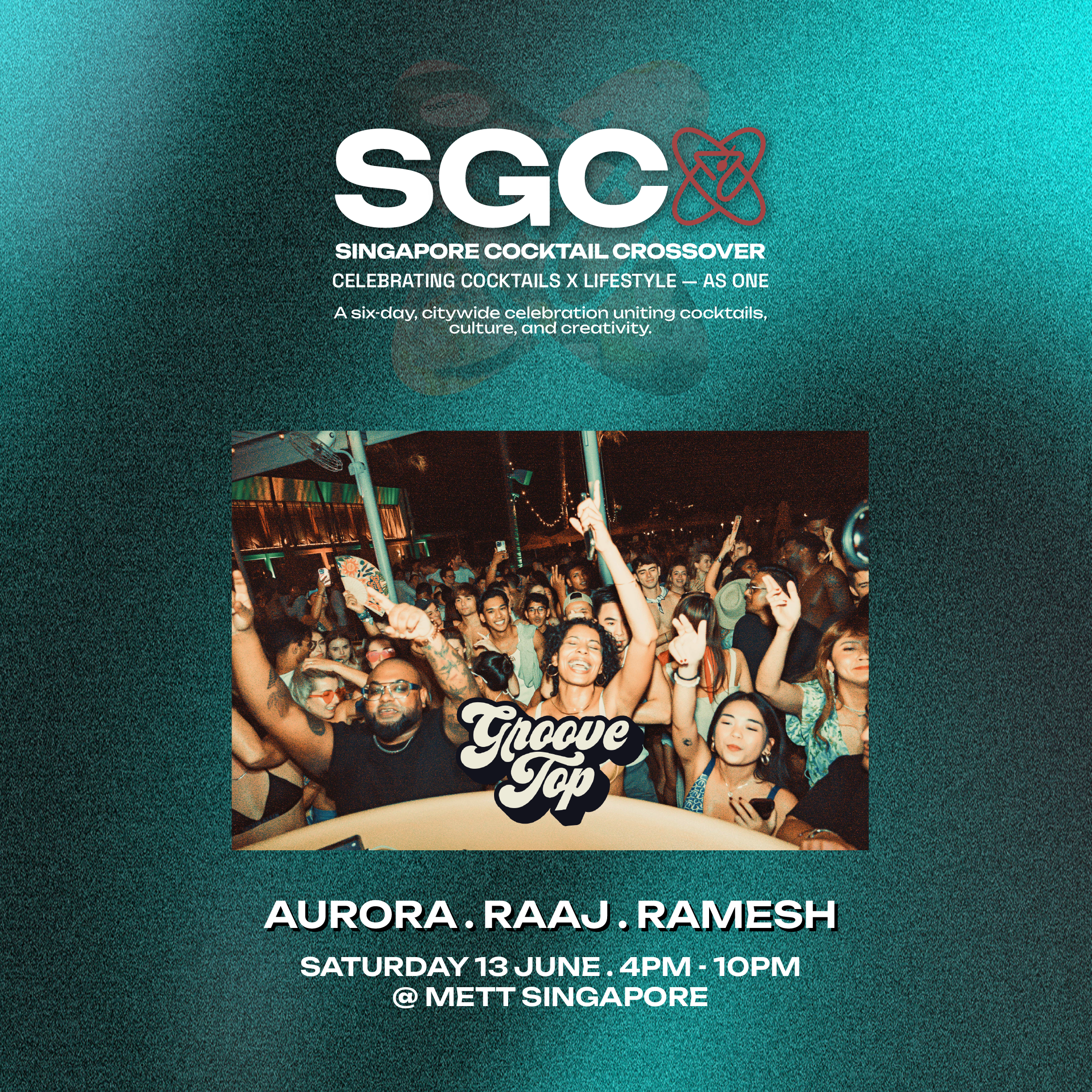 GrooveTop @ SG Cocktail Crossover