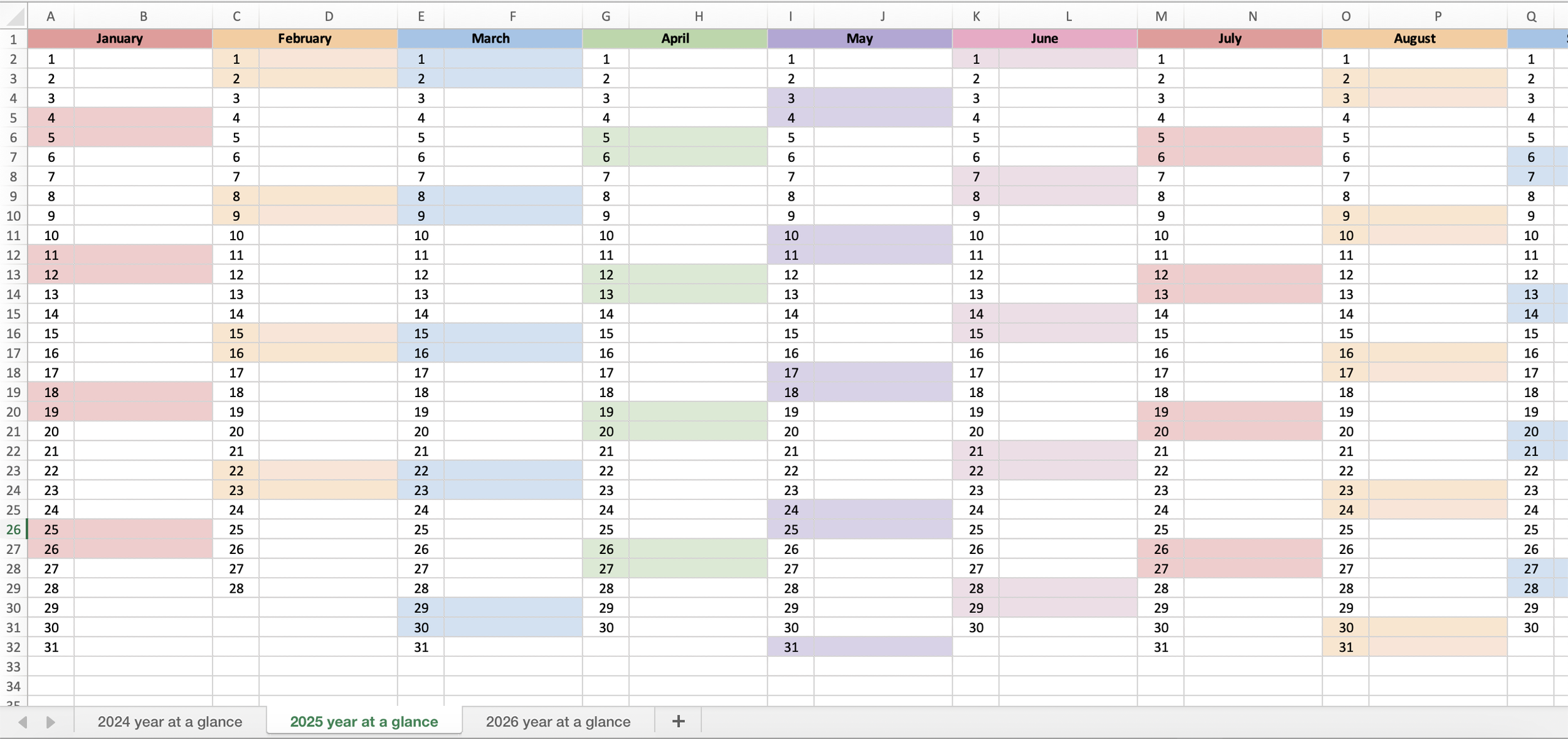 thumbnail image 2 of AT-A-GLANCE 2026 Weekly Desk Calendar - 5.5x7 Inch Flip-A-Week Design 2 of 14