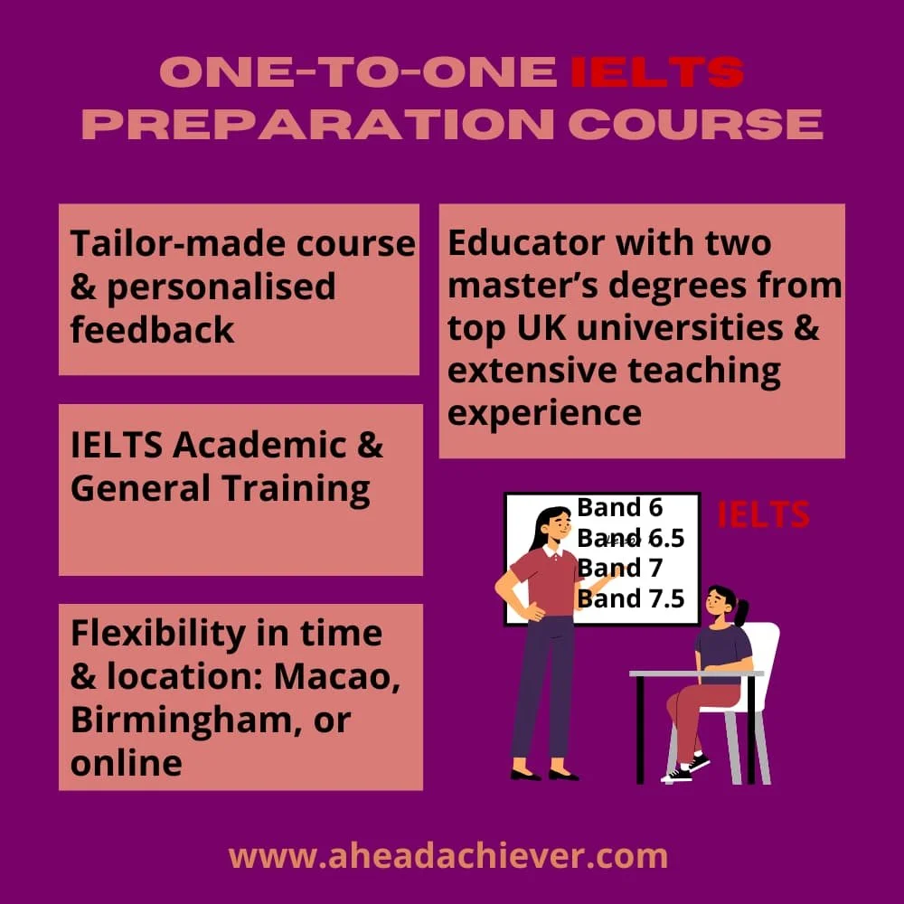 One-to-One IELTS Preparation Course