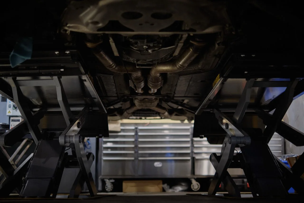 BMW E60 M5 UNDERNEATH