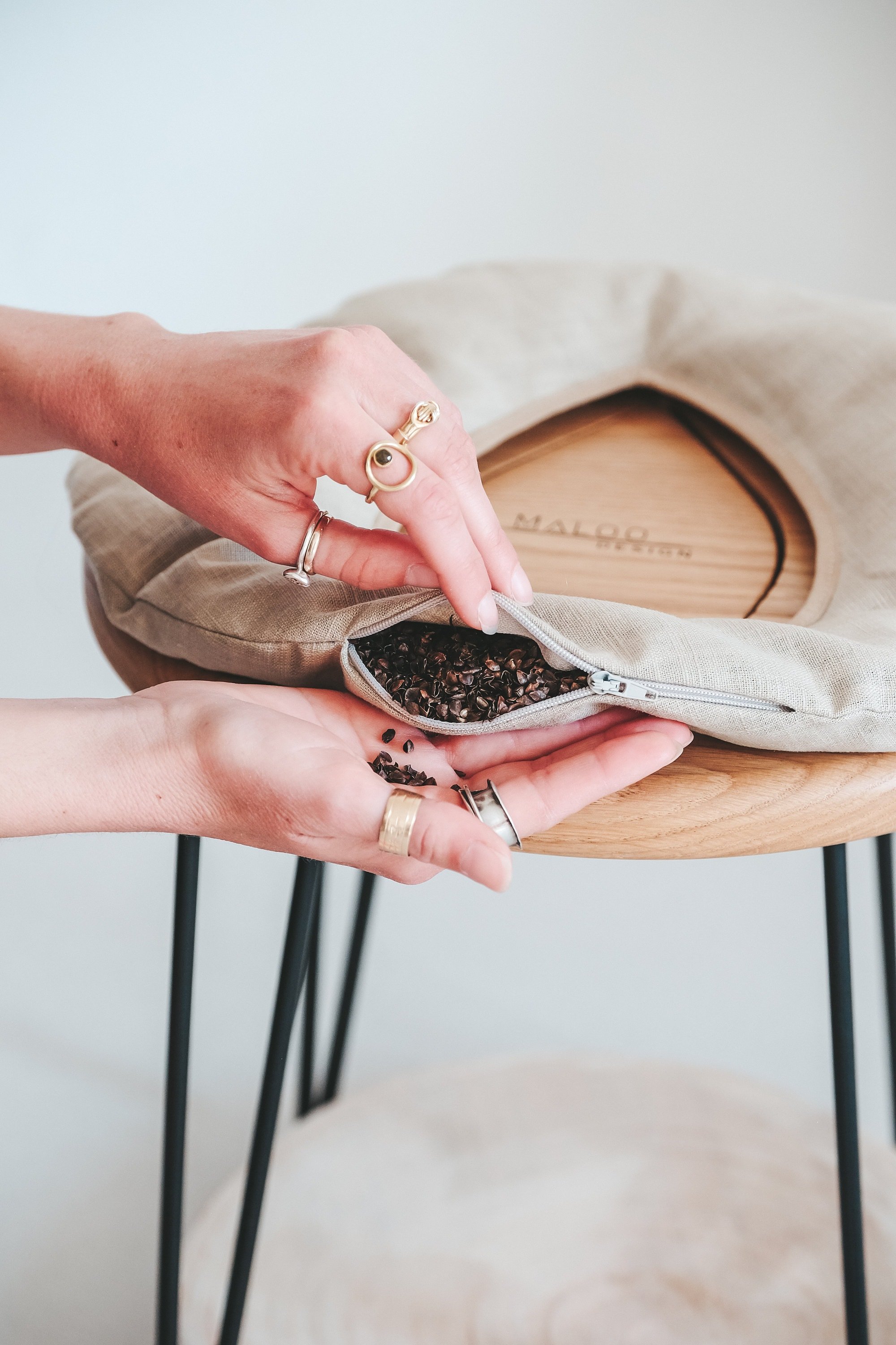 Experience Comfortable Yoni Steaming with our Minimalist Yoni Spa Chair. Perfect for Postpartum and Painful Cycles.