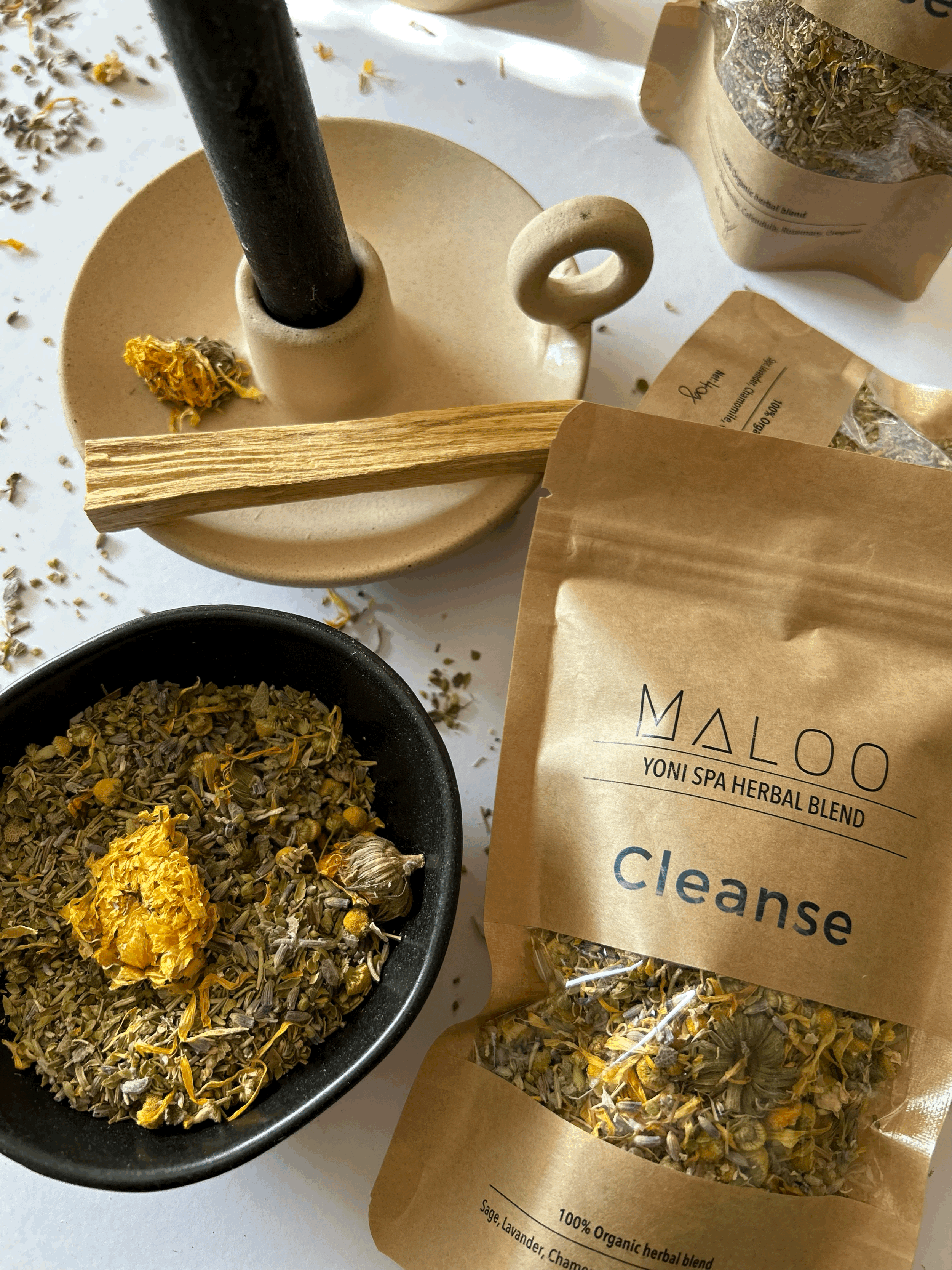 Organic herbal blend for menstrual & postpartum care - Yoni steaming herbs