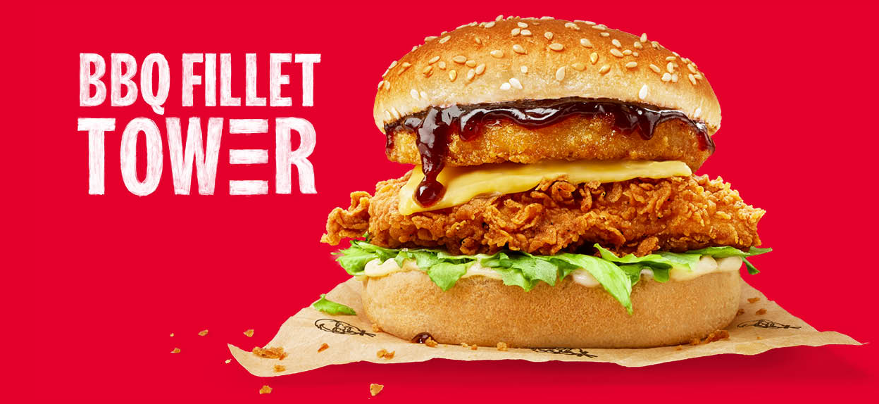 KFC Unveils Tower Burger Range with New Flavours Why You Need to Try
