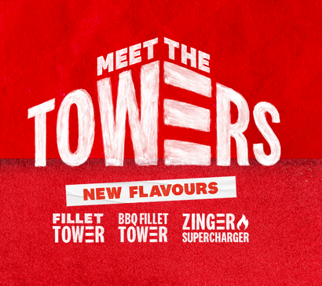 KFC Unveils Tower Burger Range with New Flavours Why You Need to Try