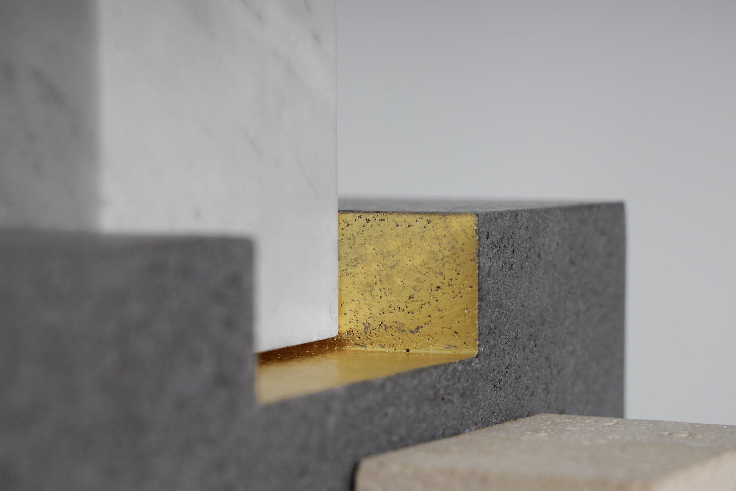 The Future Is Near -  Intersection - 2nd series - GG - Beige Royal, Basalt, Carrara _ Gold Leafing - C2.jpg