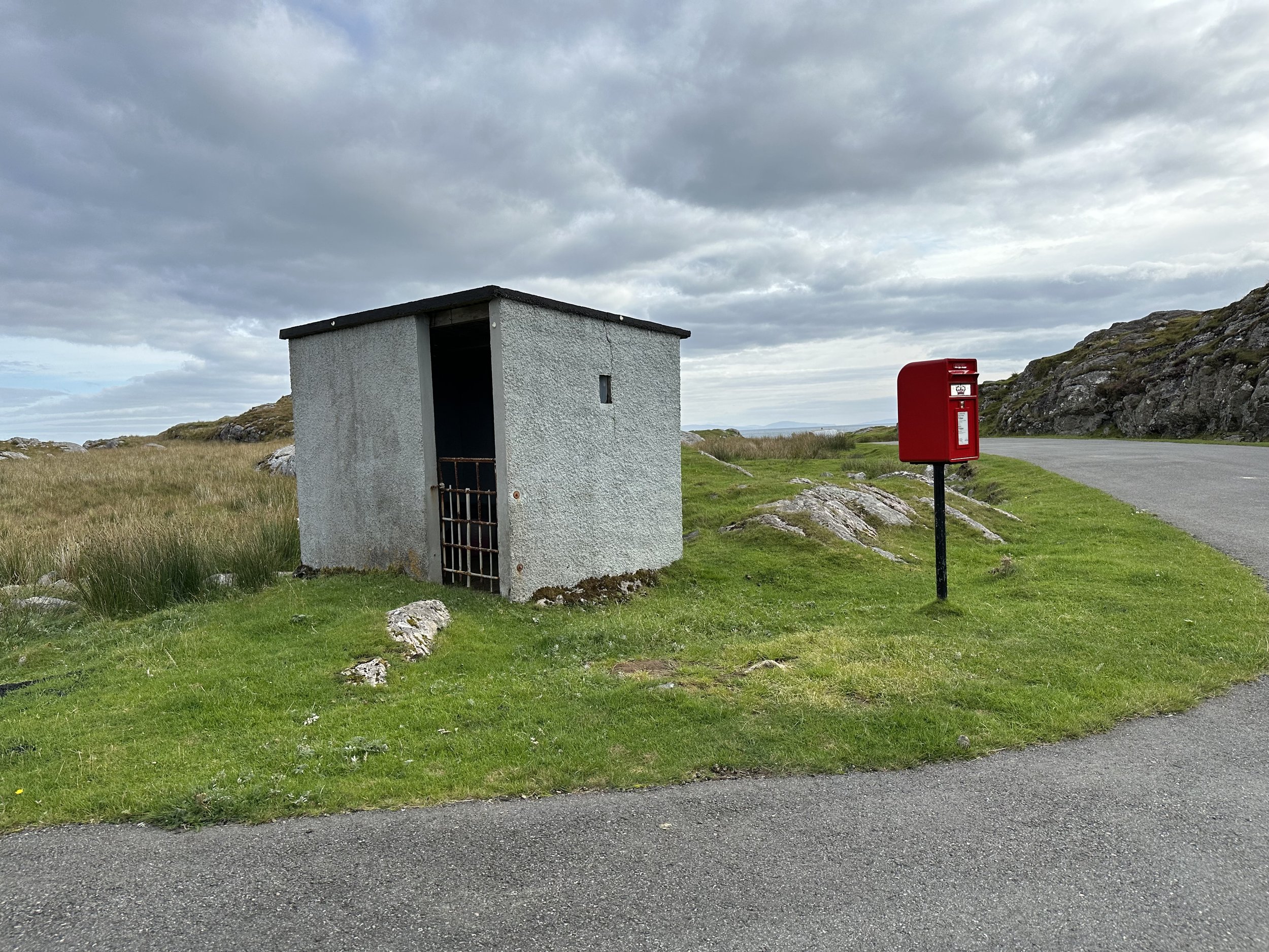 "Miles looks longingly down the road that stretches South, toward civilisation and his second start."
(p82)