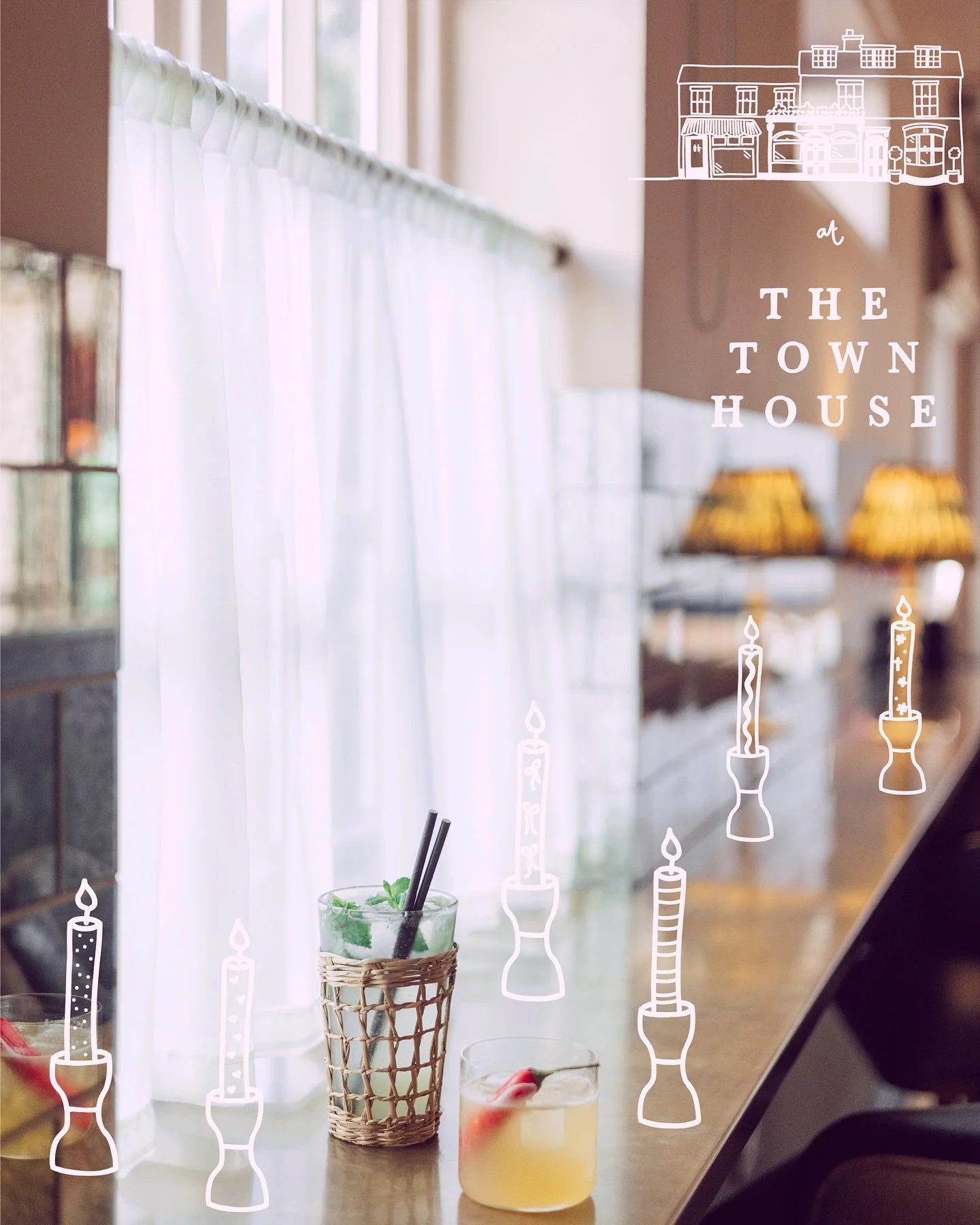 The crossover you&rsquo;ve all been waiting for 👀

Our favourite clothing &amp; lifestyle store are crossing the road for a *Candles &amp; Cocktails* night 🍸

Wednesday 26th November, from 6pm - come whenever works for you 🤍

&pound;25 per person,