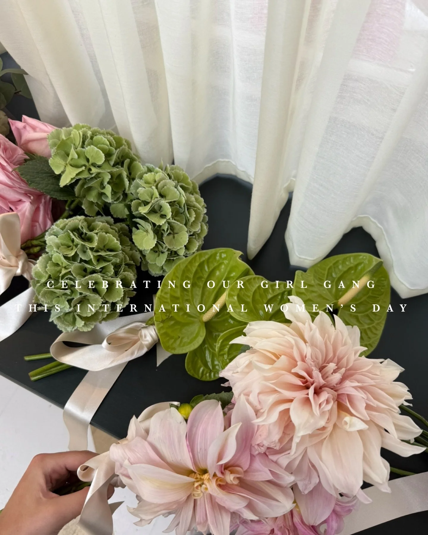 Our girl gang is strong here at The Town House, so we couldn&rsquo;t let international women&rsquo;s day pass without celebrating them 💘

They keep this show on the road (sorry boys) &amp; are almost always dressed in @alresfordlinenco 🎀