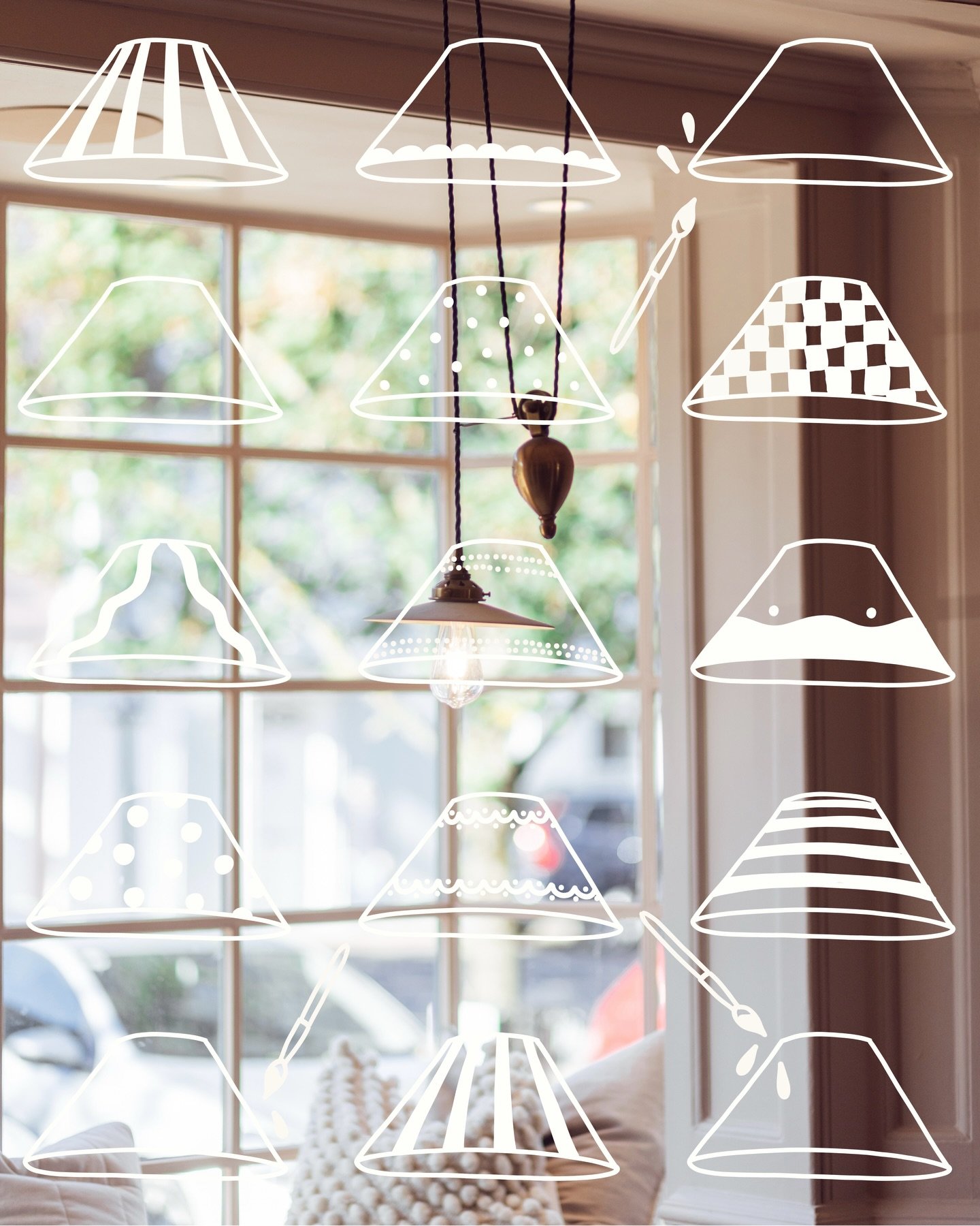 Introducing our next Pop-Up: Paint your own Linen Lampshade with @farrowandball paints (plus a pizza) 👀

Wednesday 29th April, from 7pm 🤍

25cm Conical Linen Lampshades in &lsquo;Natural&rsquo; (we know these things matter ✌🏼)

&pound;40 per perso