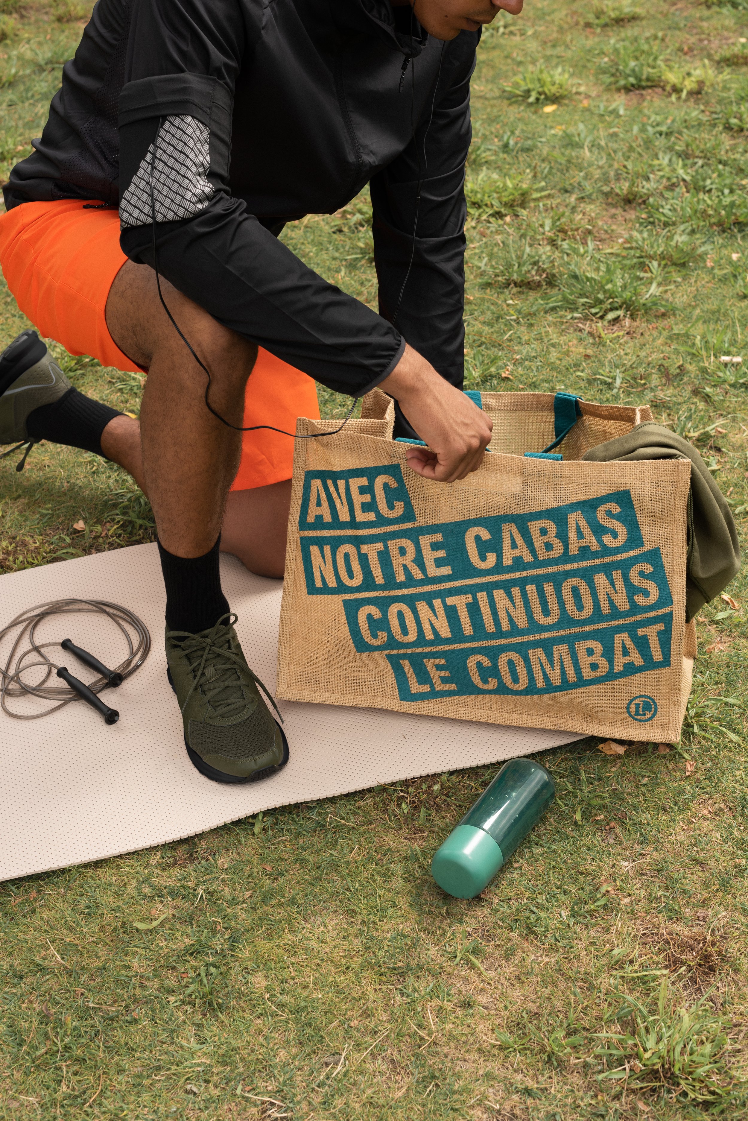 Les Sacs en Jute / E.Leclerc