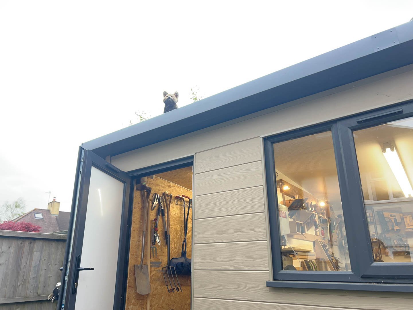Garden room storage