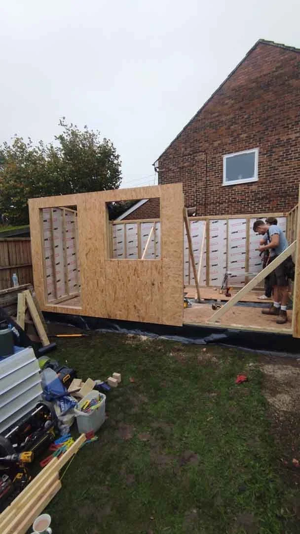 Garden Room build