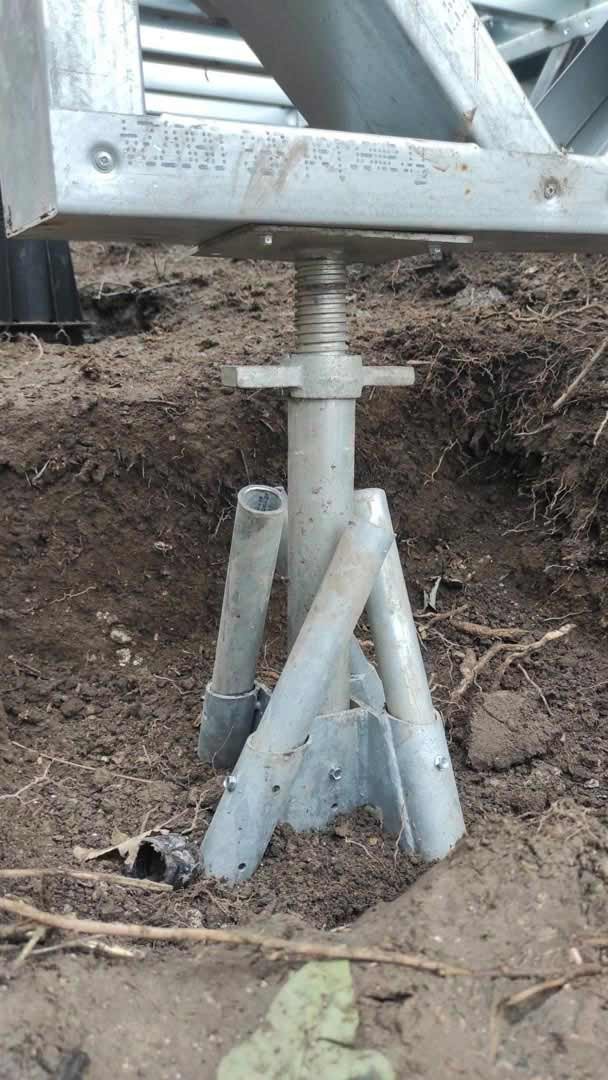 5 Tonne point load heavy duty foot