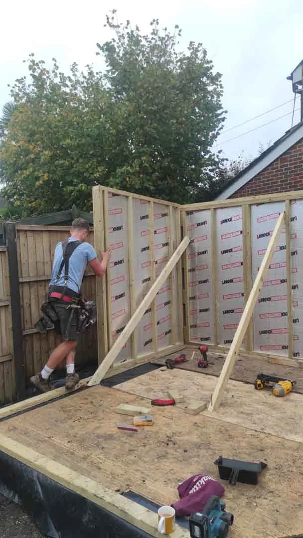 Garden Room build