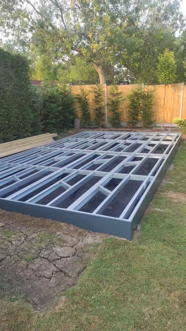 Garden Room foundation