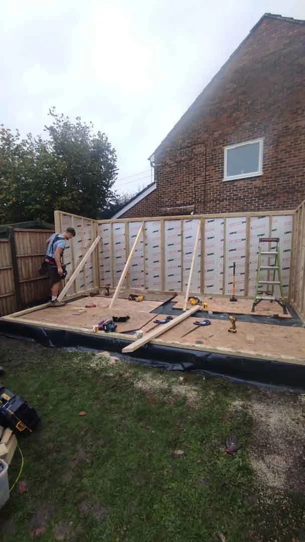 Garden Room build