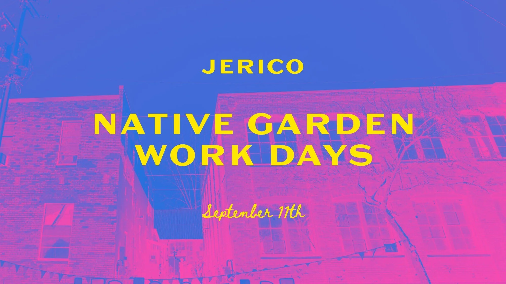 Native Garden Work Days at Jerico