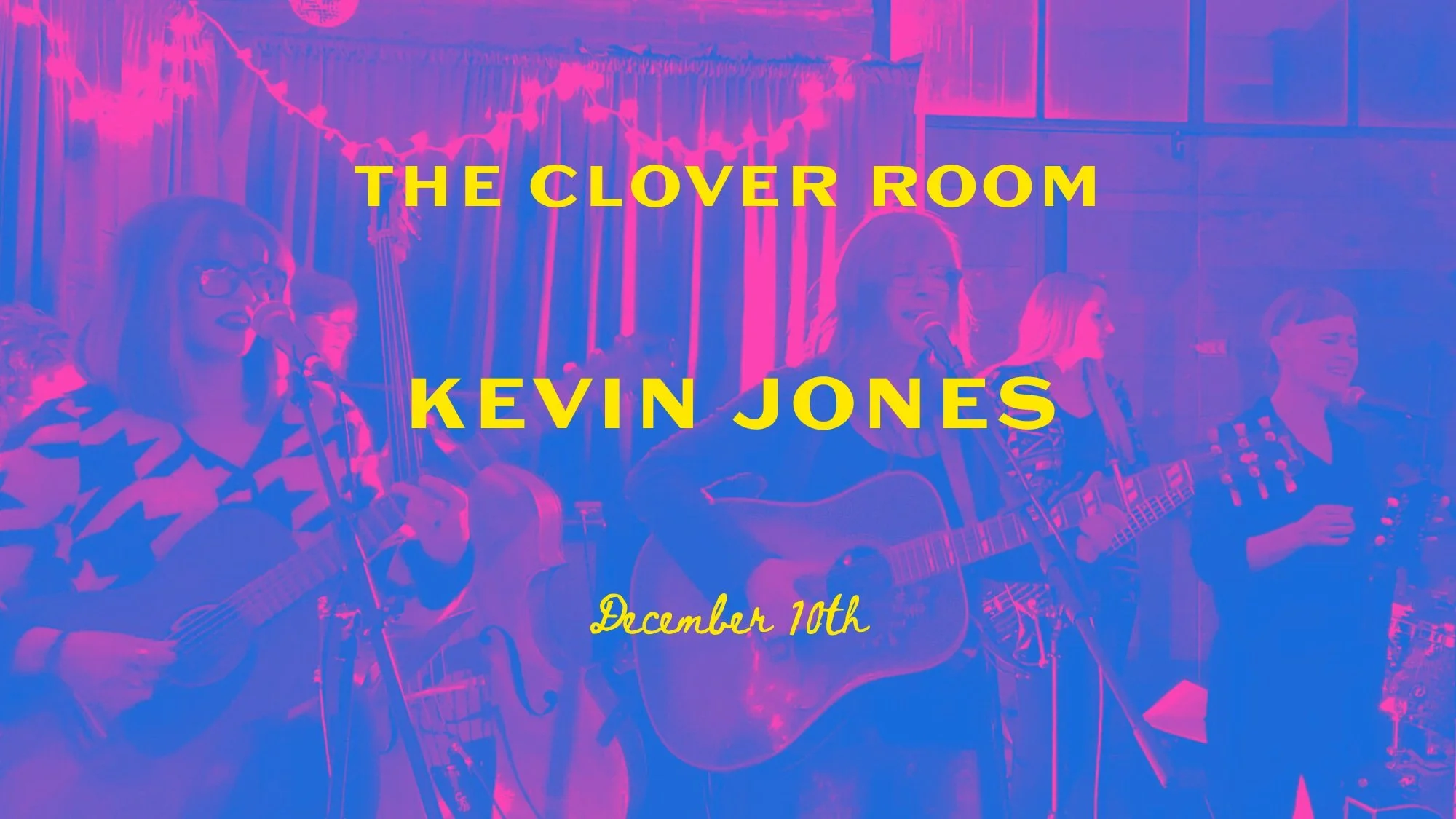 Kevin Jones at The Clover room