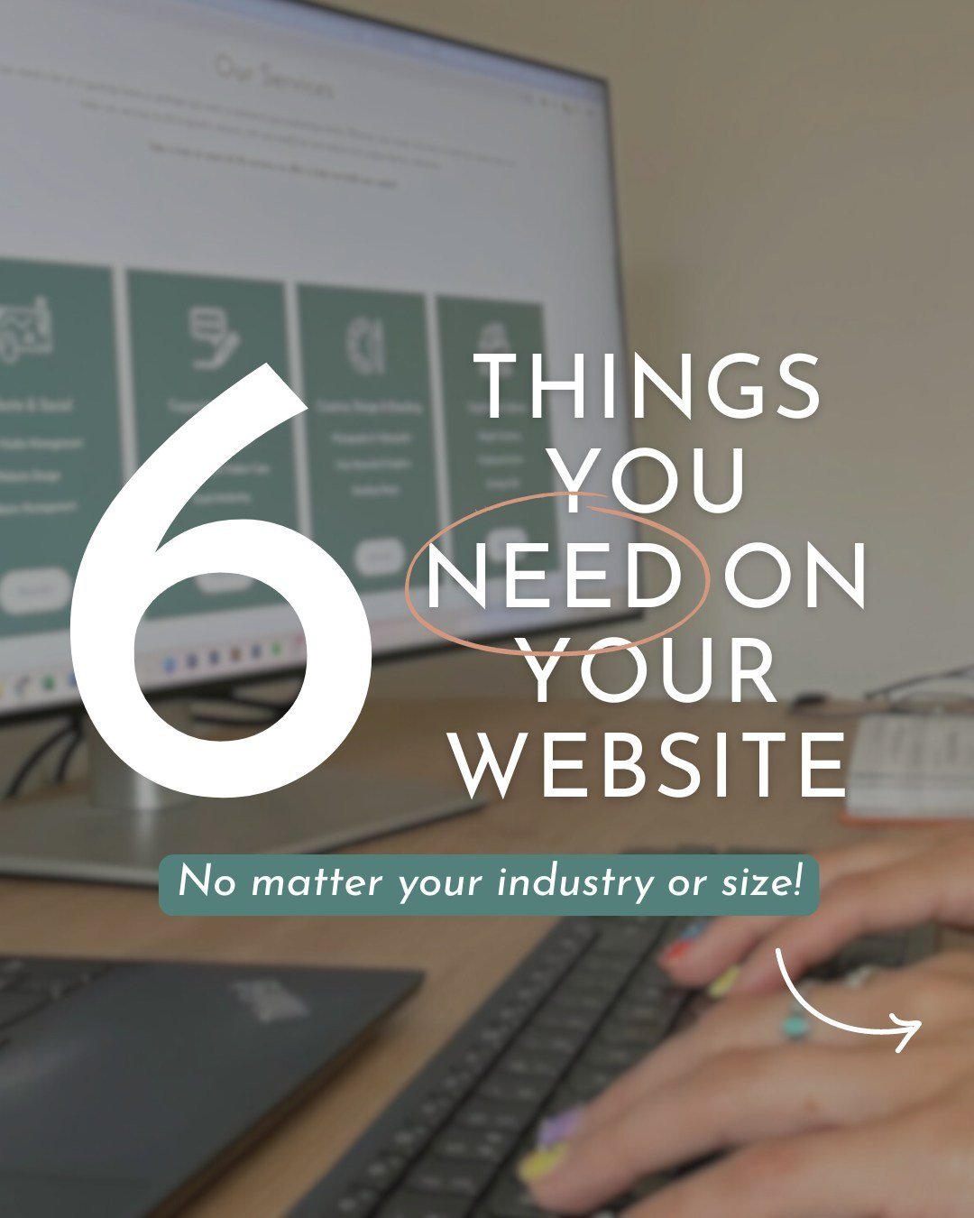 Here are our top 6 recommendations for things you need on your website to ensure a seamless customer journey! 💻

From intuitive navigation to engaging content, these elements will enhance user experience and drive conversions. 

Need some support in