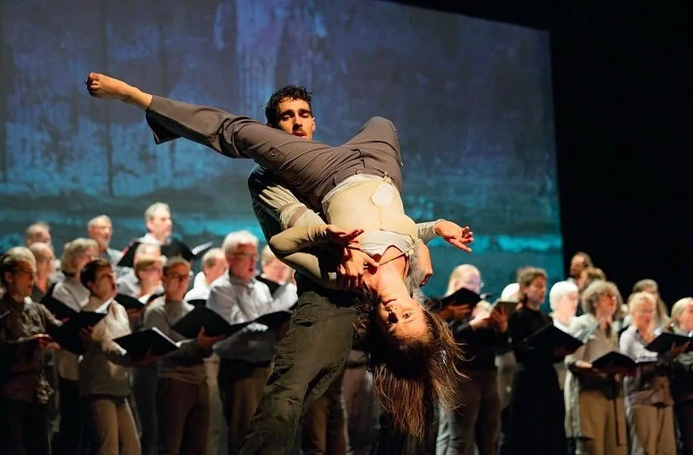 Opera &amp; contemporary dance
Dido and Aeneas (2023)

Team:

@joss.reinicke 
@luka_putnina 
@janis_putnins_ 

@burghof in L&ouml;rrach

With the #mottetenchor, our amazing dancers and co-creators @cosima_dudel and @marggersv and the amazing soloists