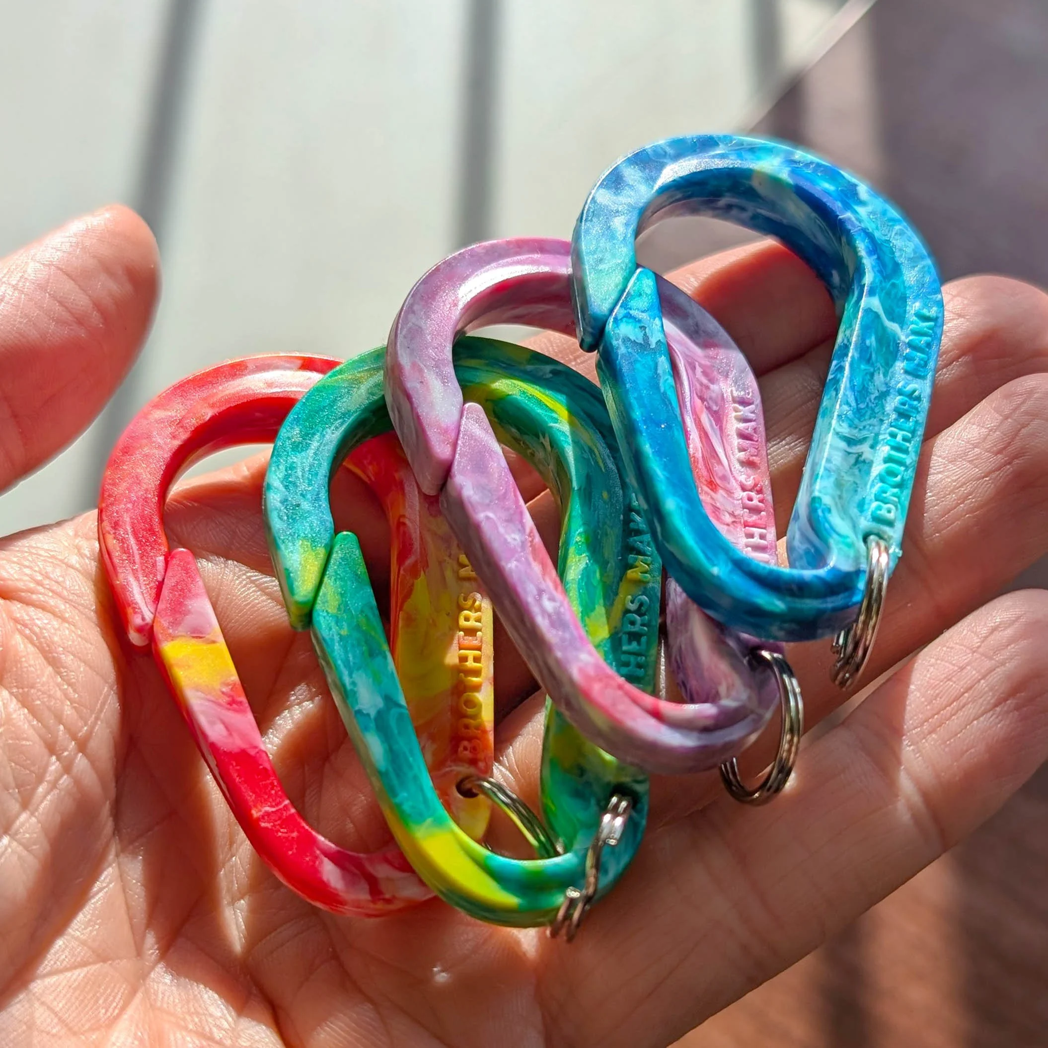 Carabiner Key Clips (4-Pack)