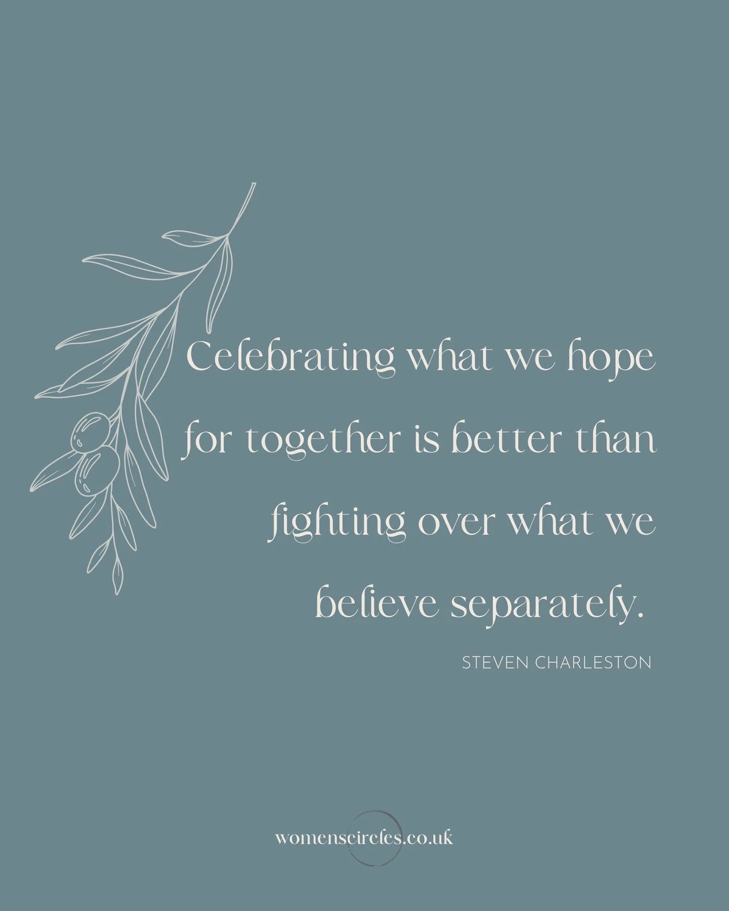 We're always looking for ways to define the magic of circle - because it's so filled with inexpicable alchemy that it can feel hard to know how to capture the essence of the space in a few words. ⁠
⁠
We came across this quote recently, and it capture
