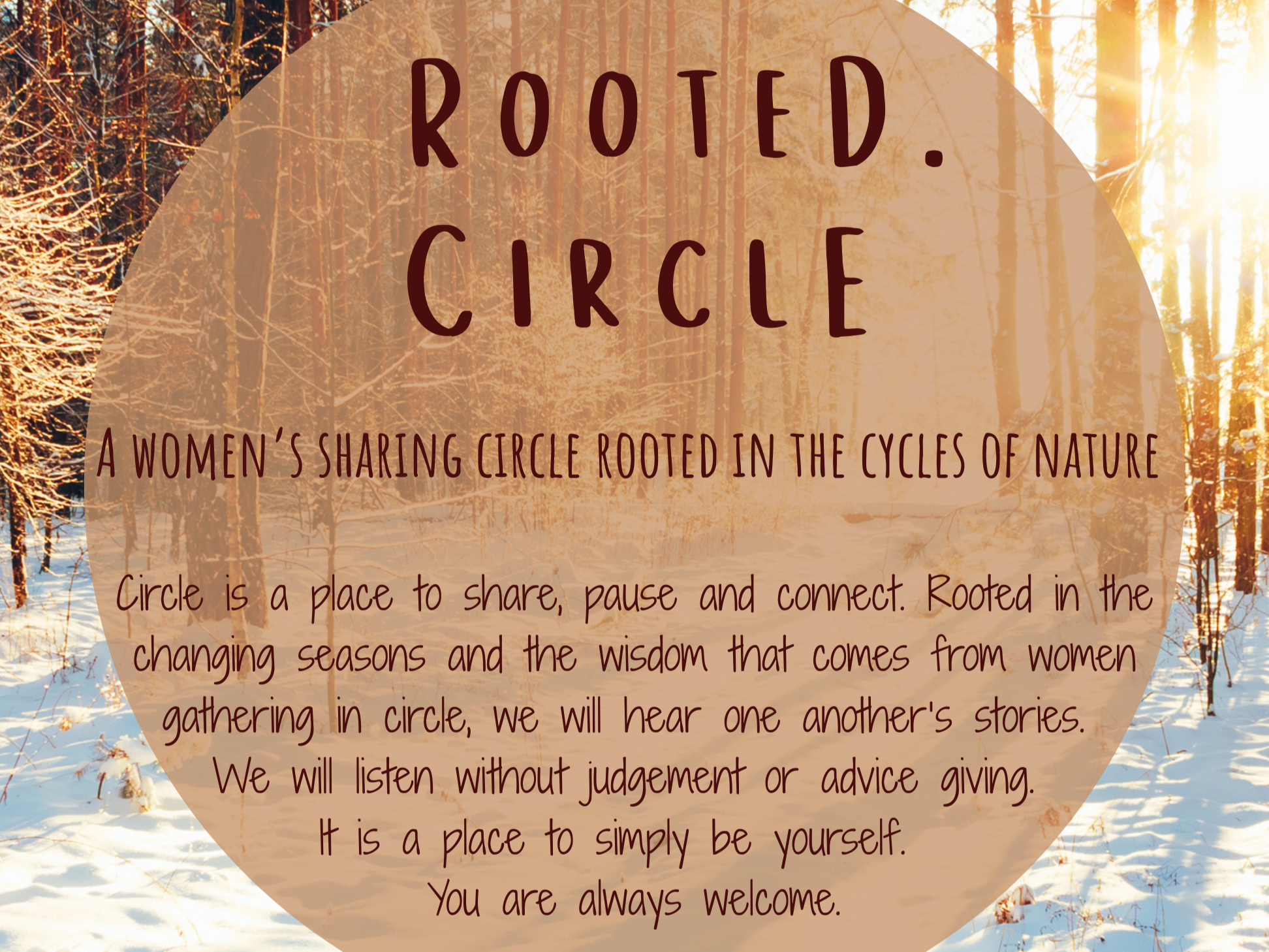 Rooted Circle