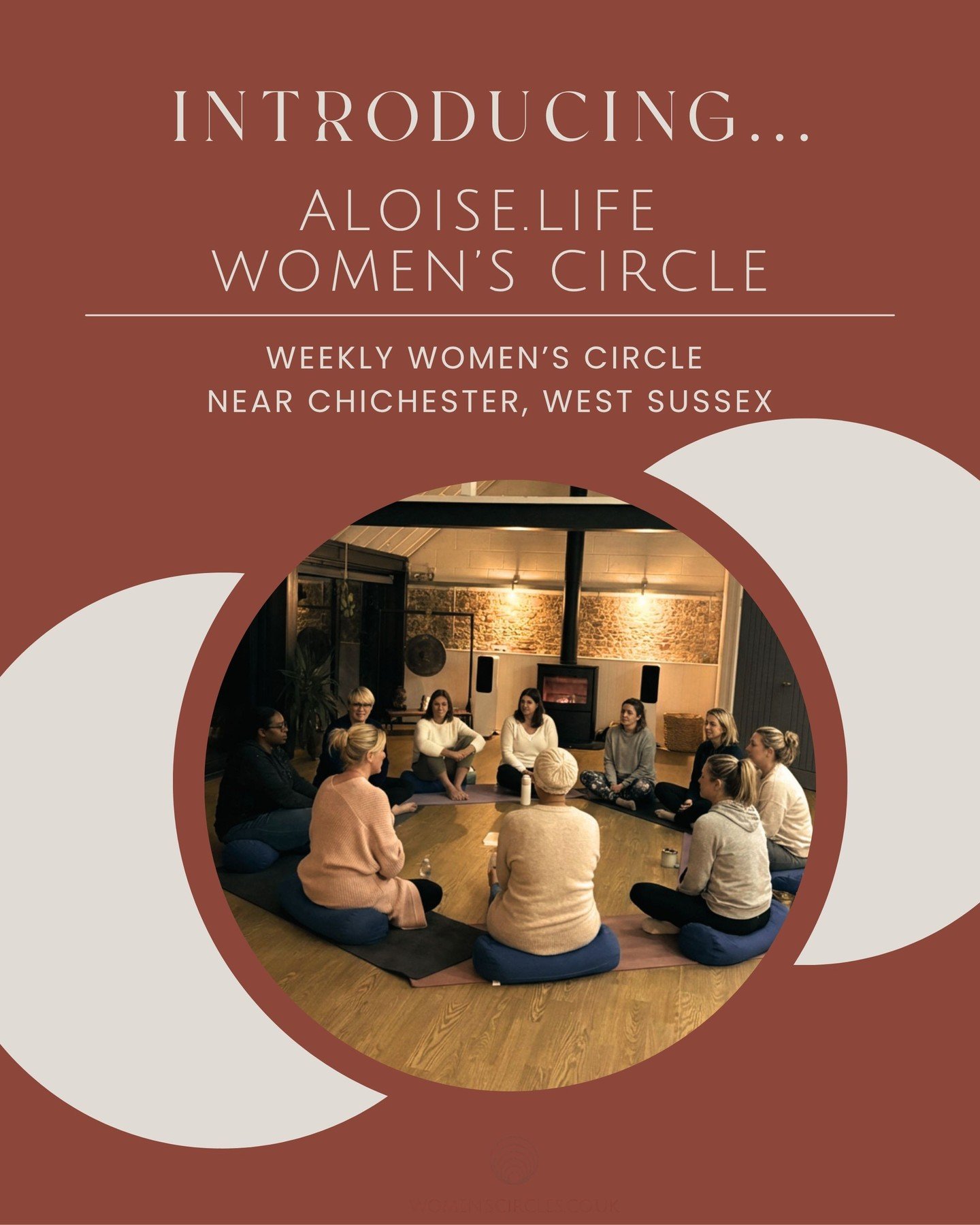 " A relaxed, informal circle of women who have each other's backs and support one another&hellip;" Such a simple and welcoming invitation to circle from @aloise.life who runs weekly women's circles on Wednesday evening, offering such an imp