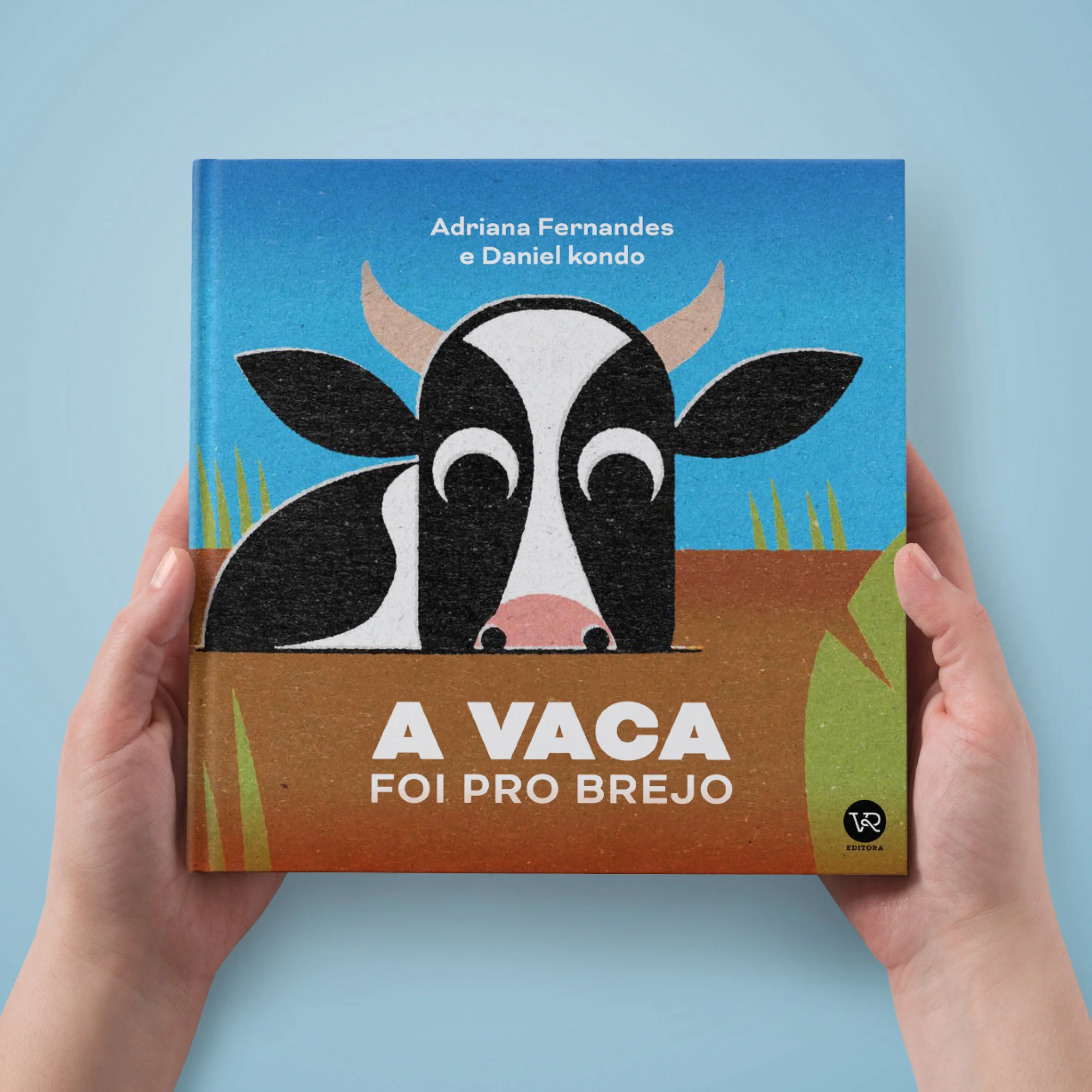 Capa de A vaca foi pro brejo, de Adriana Fernandes e Daniel Kondo
