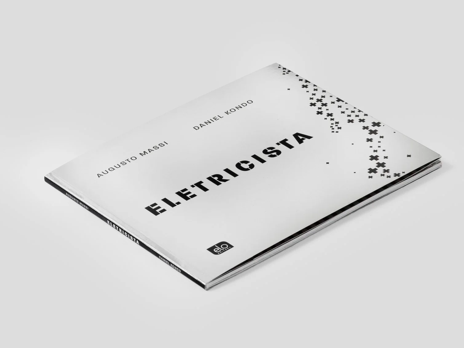 capa do livro Eletricista, em prata