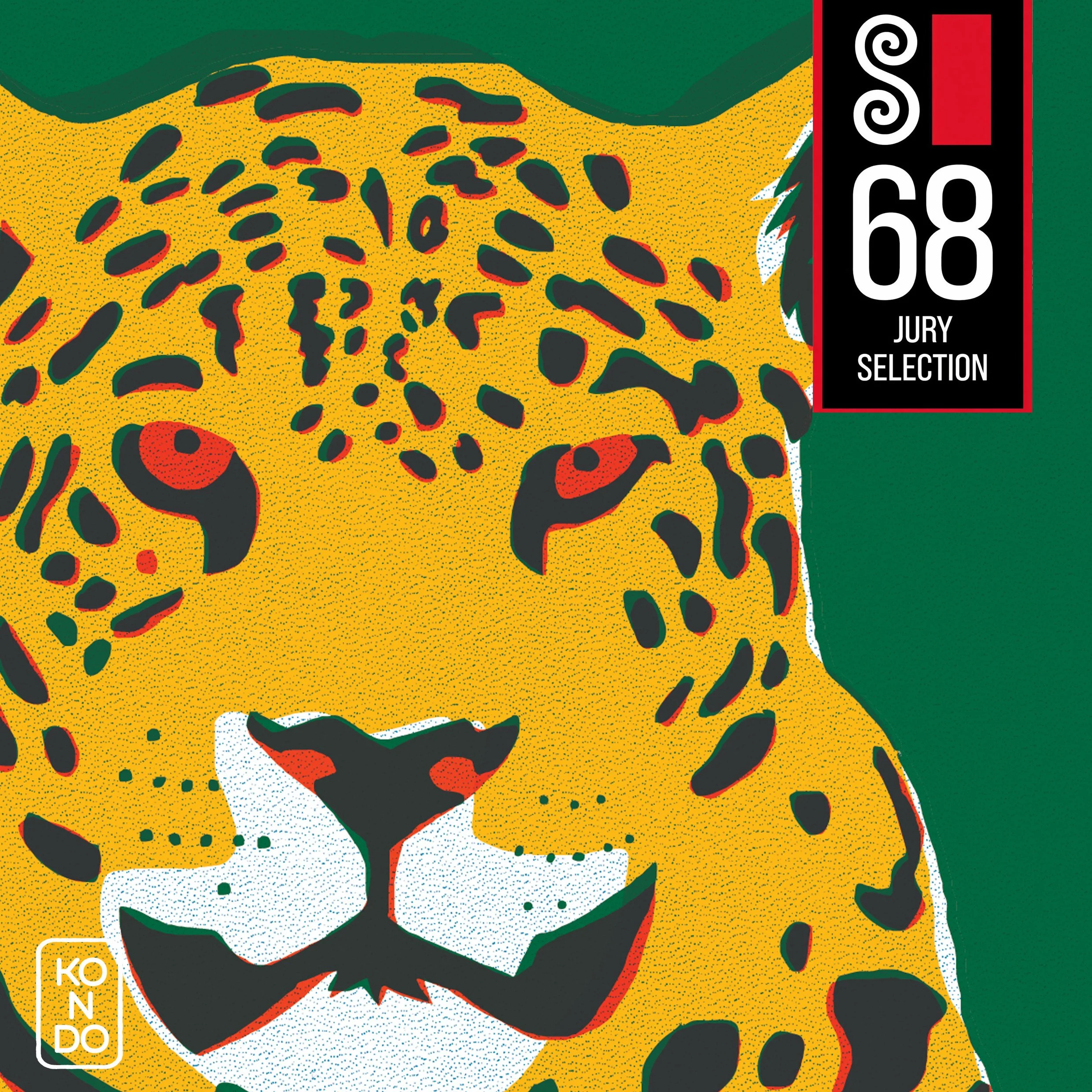 Jaguar illustration from Refloresta selected for Society of Illustrators Annual 68