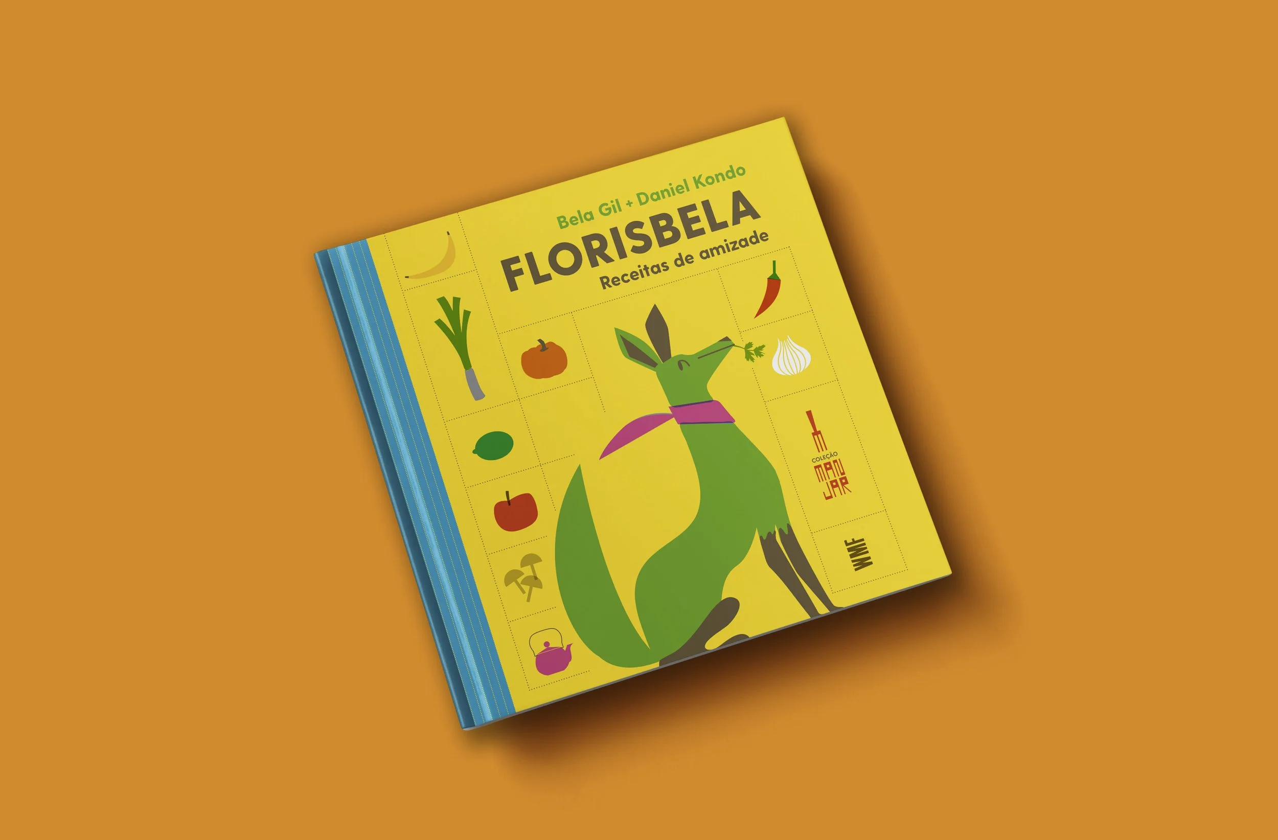 Capa brasileira de Florisbela Receitas de amizade