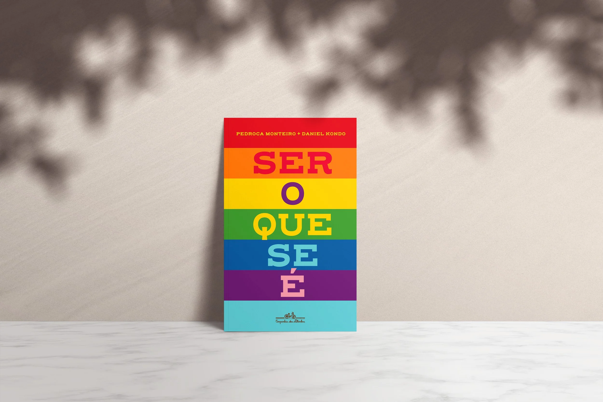 Capa brasileira em português de Ser o que se é, de Pedroca Monteiro e Daniel Kondo