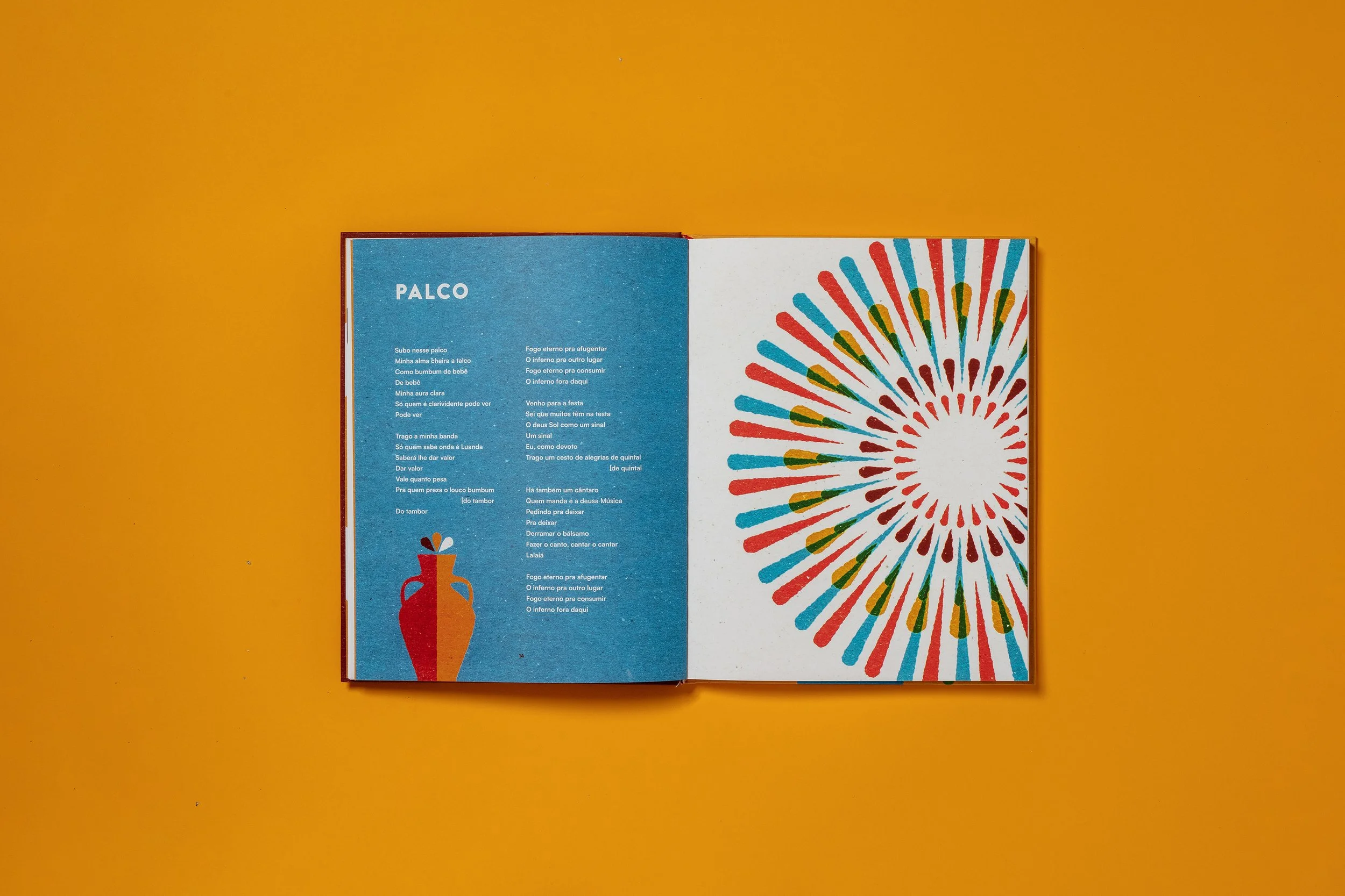 Palco, de Gilberto Gil, reinterpretada visualmente por Daniel Kondo em Nós, a gente
