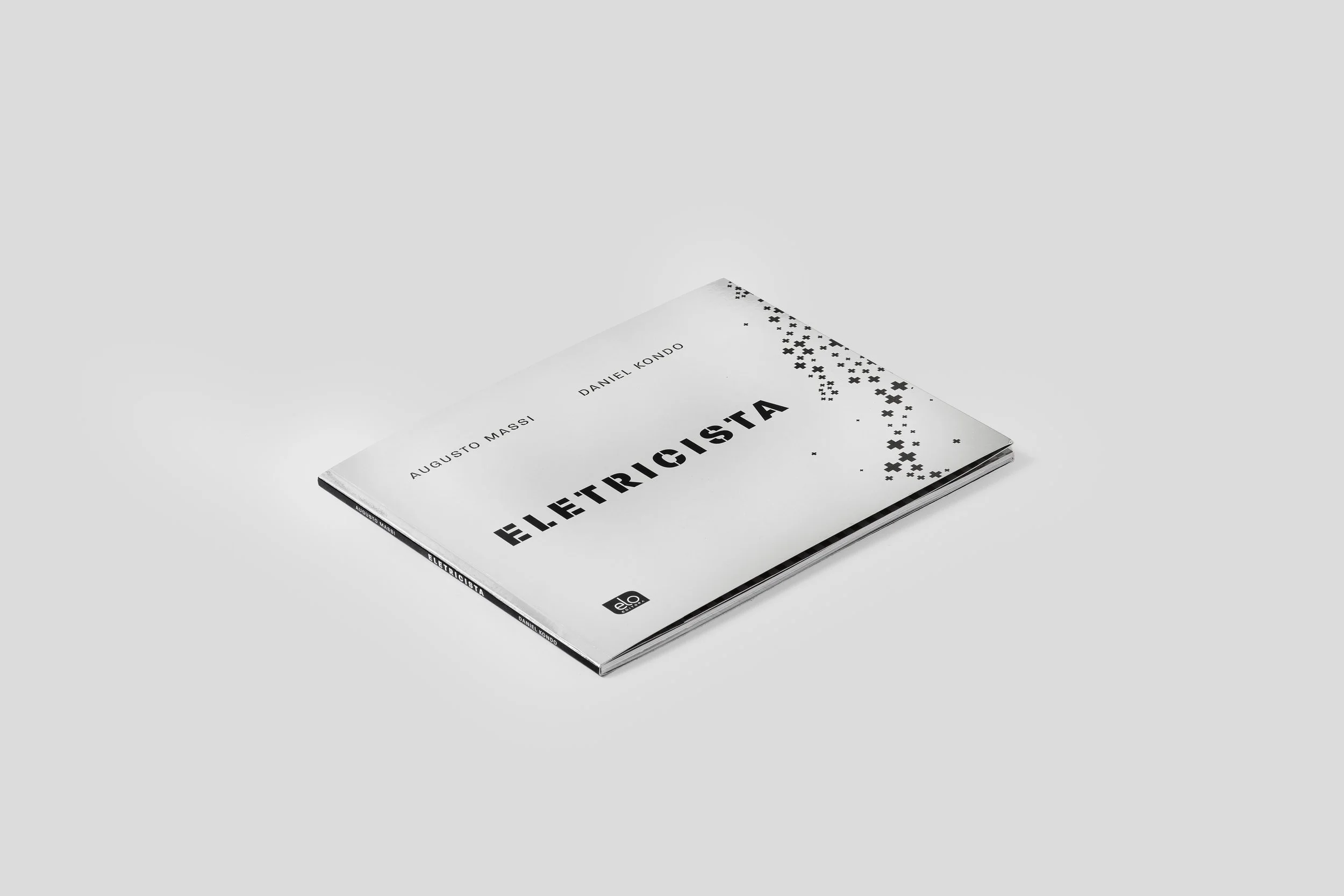 capa do livro Eletricista, em prata