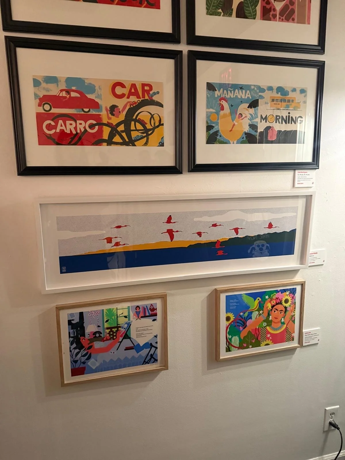 Installation view.
Works from Refloresta presented within the exhibition space.