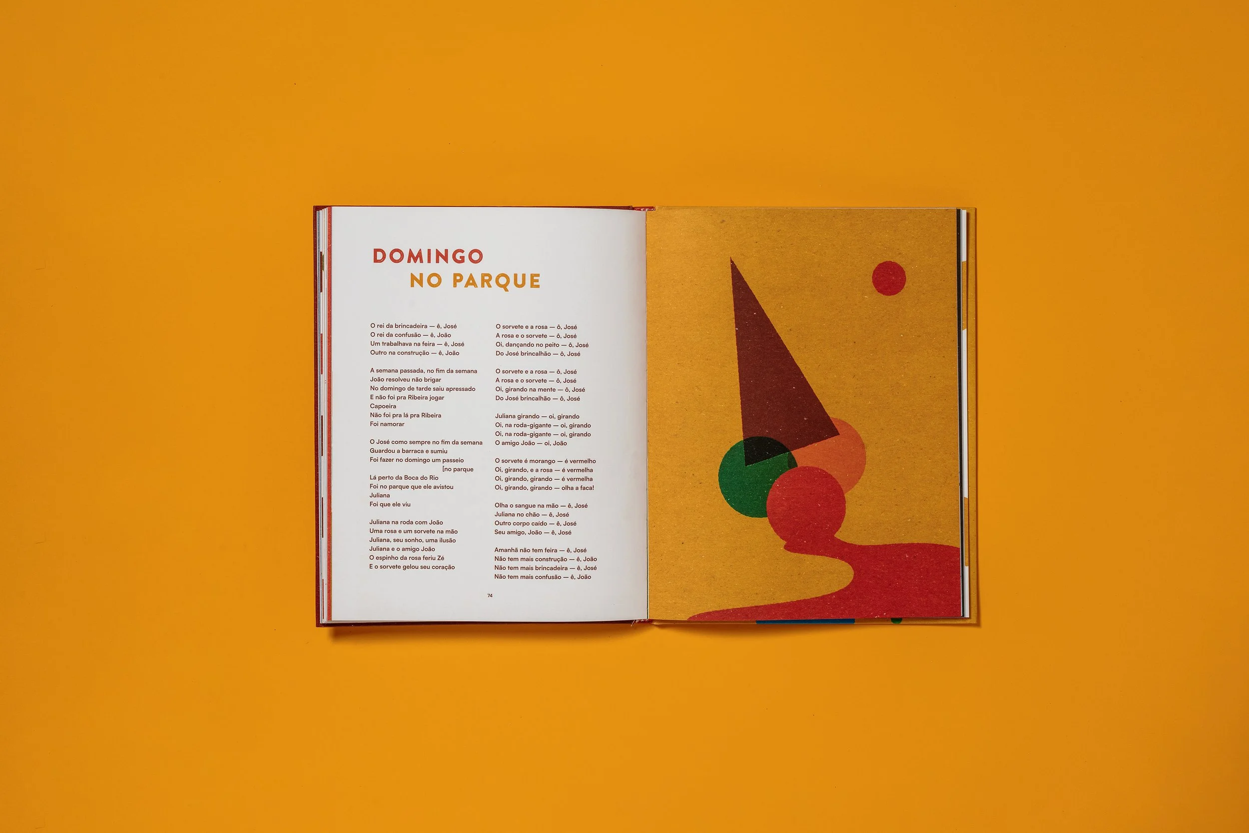 Domingo no Parque no livro Nós, a gente