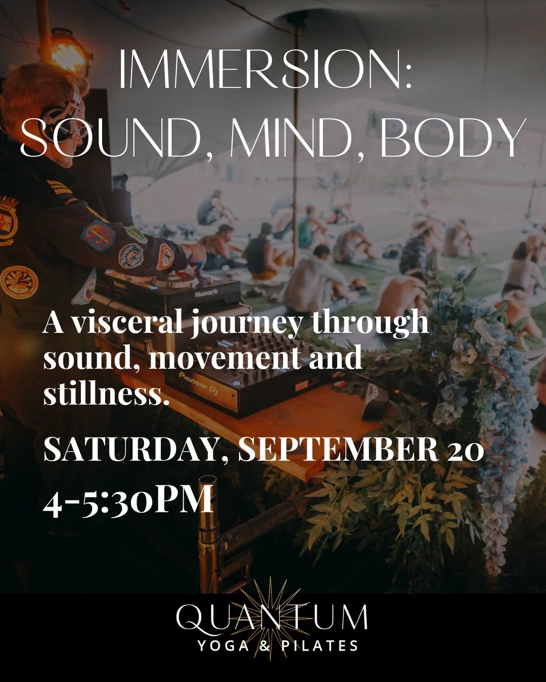 ✨ Fall Equinox Sound &amp; Flow ✨⁠
⁠
Celebrate the change of seasons with Dawn (@dawnbayersyoga) &amp; Craig in a one-of-a-kind immersive journey of movement, stillness, and sound. Flow into Yin, soften into Yoga Nidra, and rest in a long Savasana wh