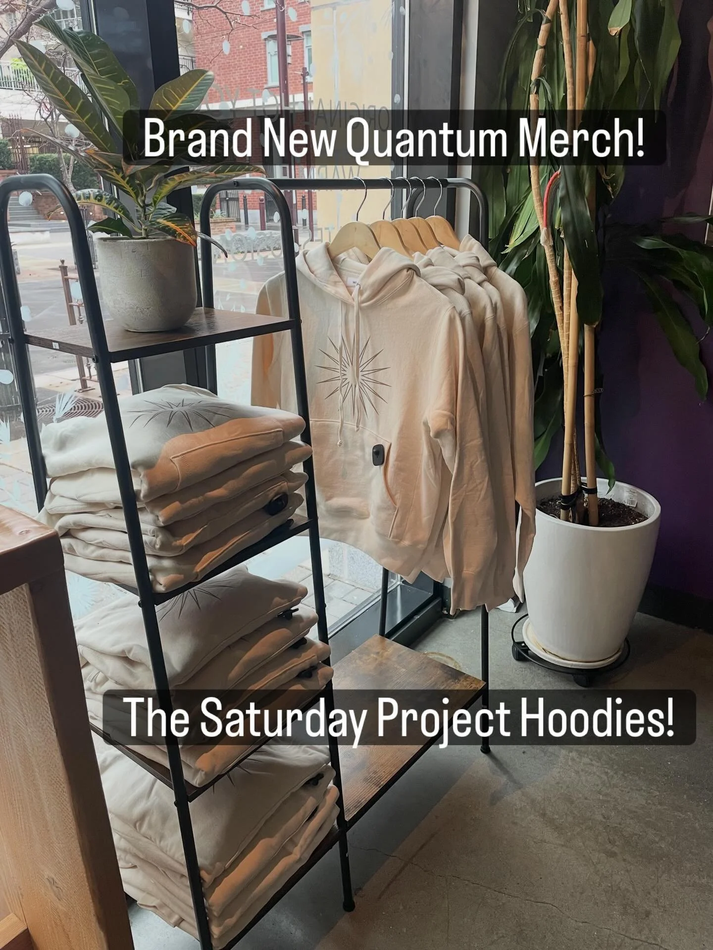 Quantum finally has MERCH &mdash; and it&rsquo;s GOOD. 🙌🔥

Now on sale at our Downtown Hot Studio:
LEFT ON FRIDAY
A Vancouver based, top-tier athletic wear company we&rsquo;re so excited to carry.
&bull; Super Moves Tights
&bull; Super Moves 5&rdqu