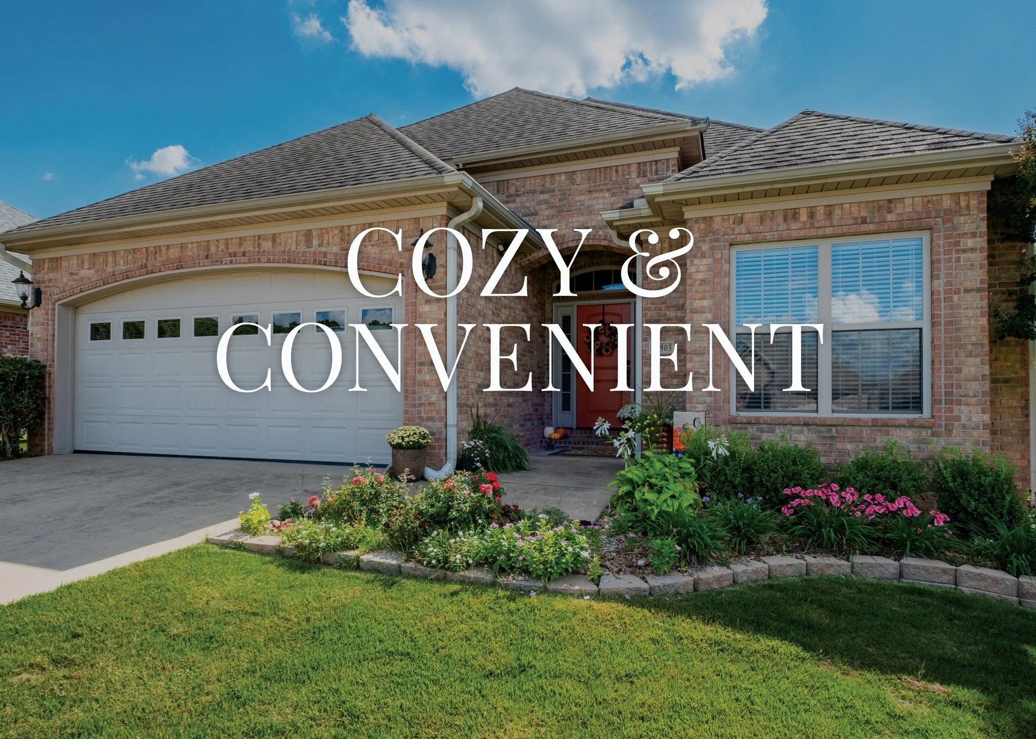 Cozy and convenient! This 3-bed, 2-bath home at 14905 Pride Valley, just off of Kanis Road, features an open floor plan with so many upgrades and extras. You'll love the gorgeous fireplace, roomy kitchen, walk-in closet and covered patio. Listed at $