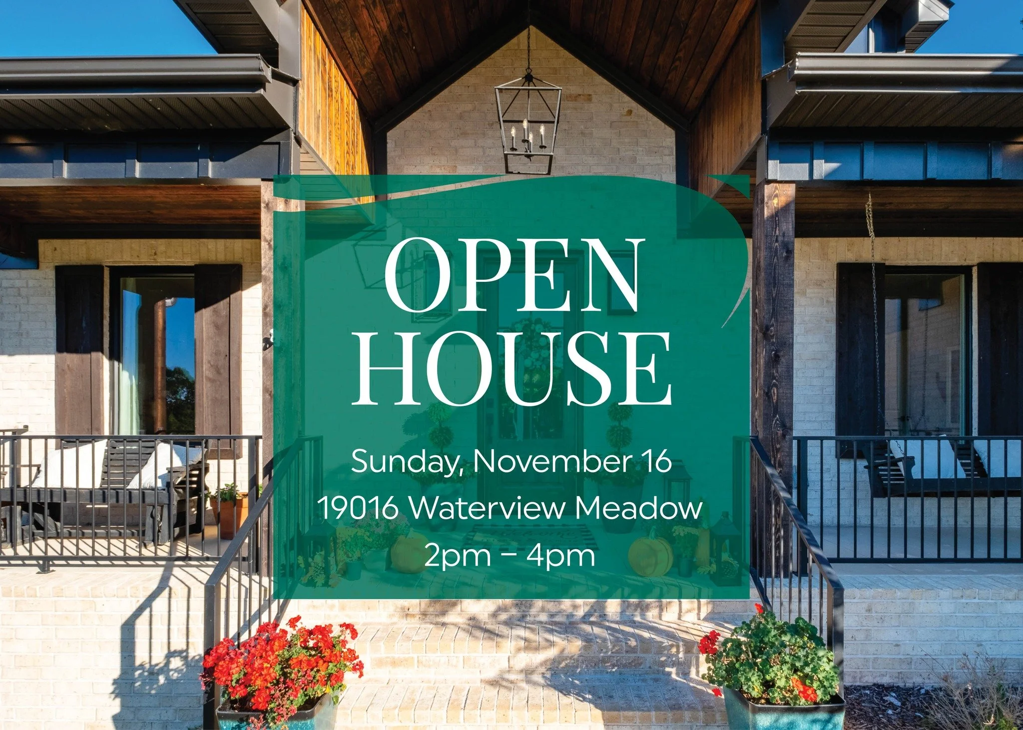 It&rsquo;s the perfect weekend to sip something warm on the front porch or unwind on the back patio&mdash;and this home makes it easy to imagine both!

Join us this Sunday at 19016 Waterview Meadow to tour this beautiful home in Waterview Estates. Wi