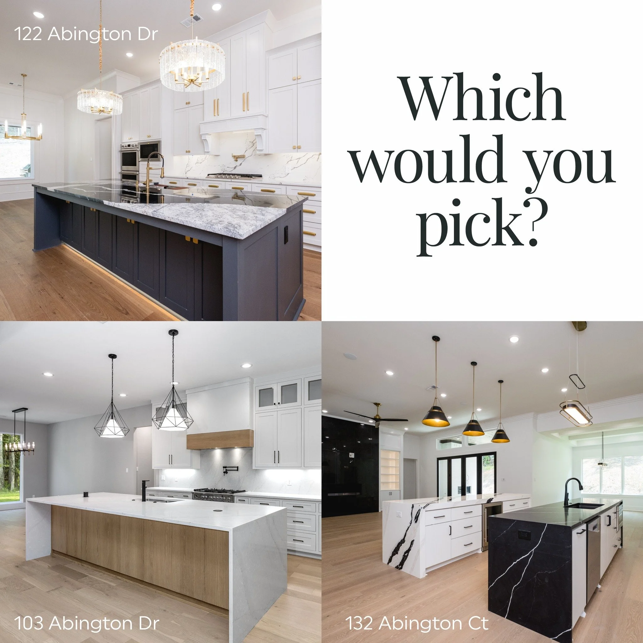 During the holidays, we practically LIVE in our kitchens! Which one of these gorgeous Abington homes would be YOUR choice for cooking, baking and entertaining?