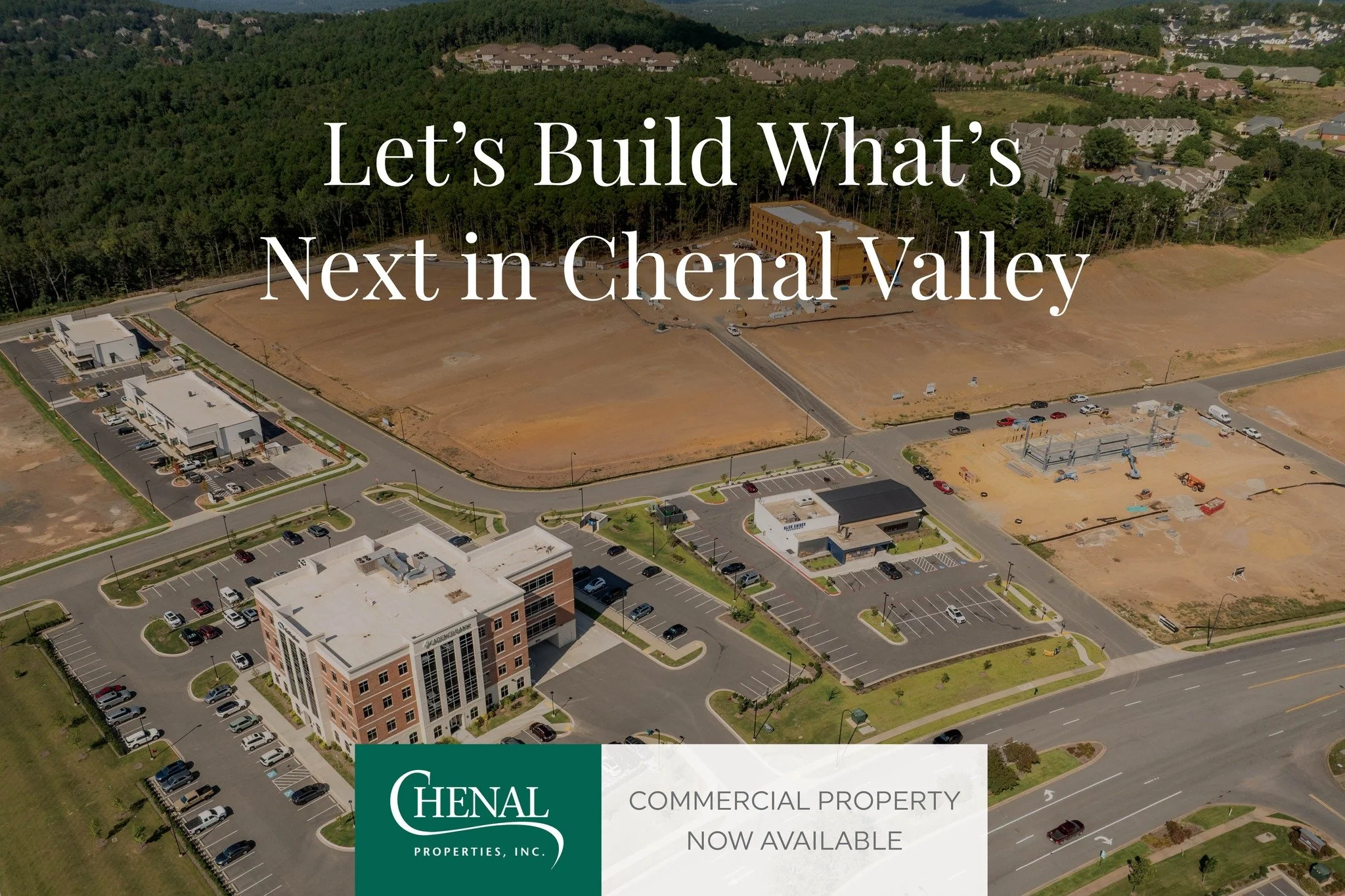 New year momentum is building in Chenal Valley. With prime commercial sites available for retail, office, and mixed-use development, February is the perfect time to start planning your next move in West Little Rock&rsquo;s most sought-after corridor.