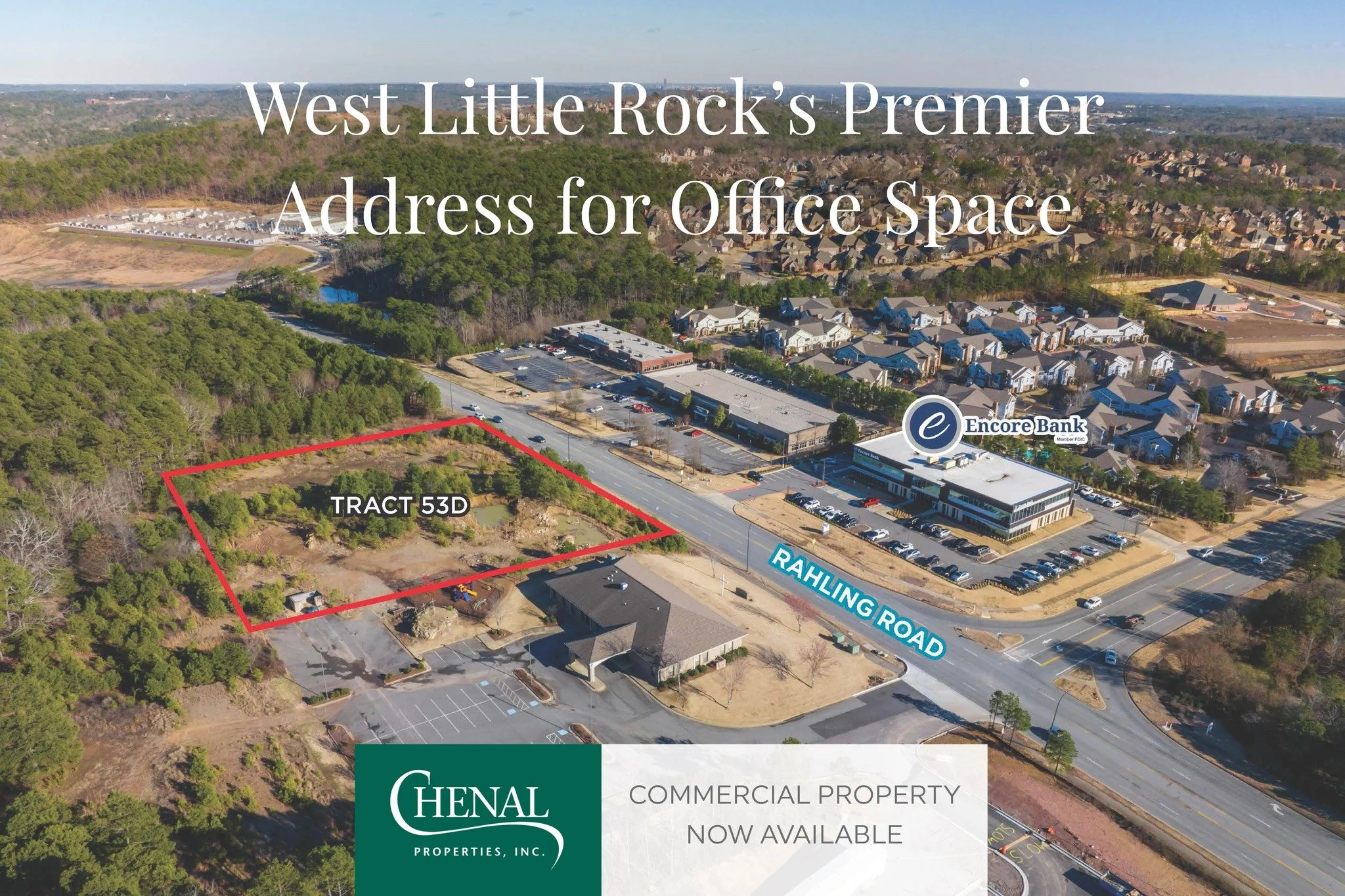 Looking for the right place to establish your next office or professional space? Chenal Valley&rsquo;s office tracts offer visibility, convenience, and proximity to the communities where employees and clients already live. Explore West Little Rock&rs