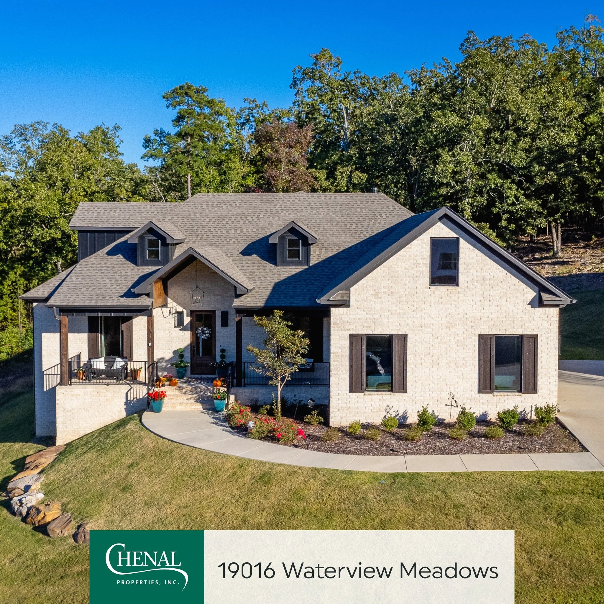 Looking for serenity? Escape to 19016 Waterview Meadow in Roland with elegant, spacious interiors, plus woods just beyond the back yard for year-round scenery and privacy ($722,900). Connect with us today!