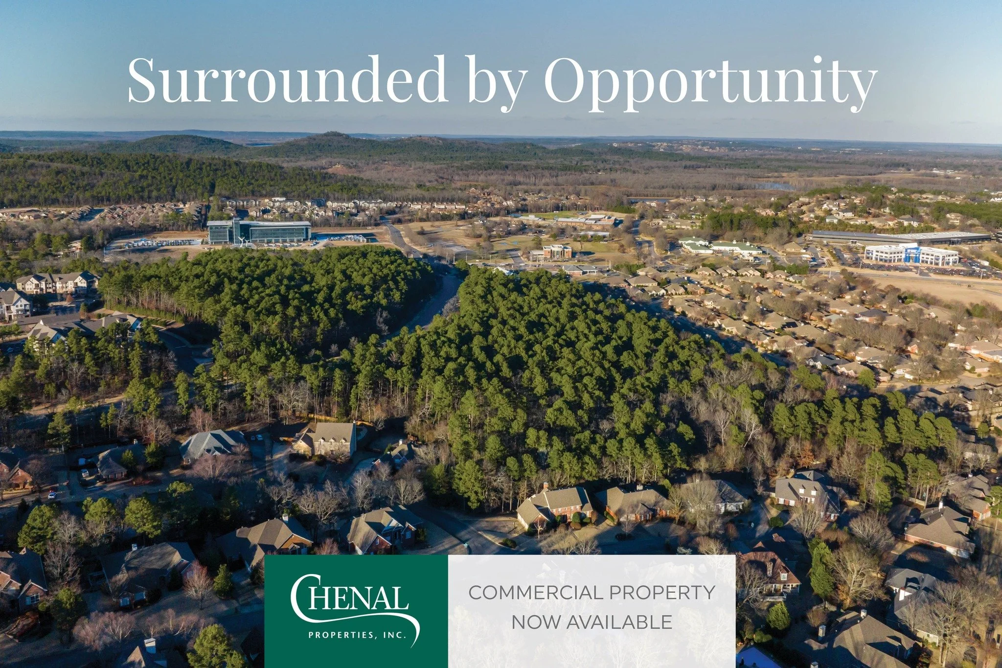 Location matters&mdash;and Chenal delivers. With thousands of cars traveling Chenal Parkway every day, businesses here benefit from the kind of visibility that keeps brands top of mind.

If you&rsquo;re looking for commercial property in West Little 