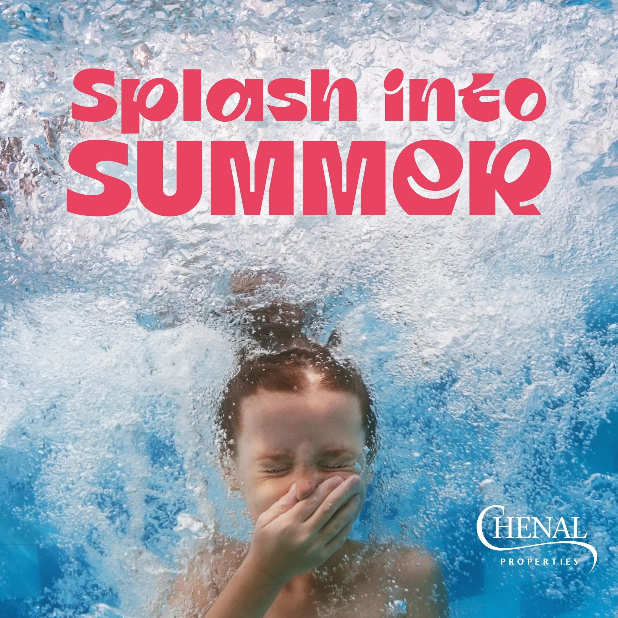 Pools open Saturday, May 23! Grab the sunscreen and kick back all summer long!
