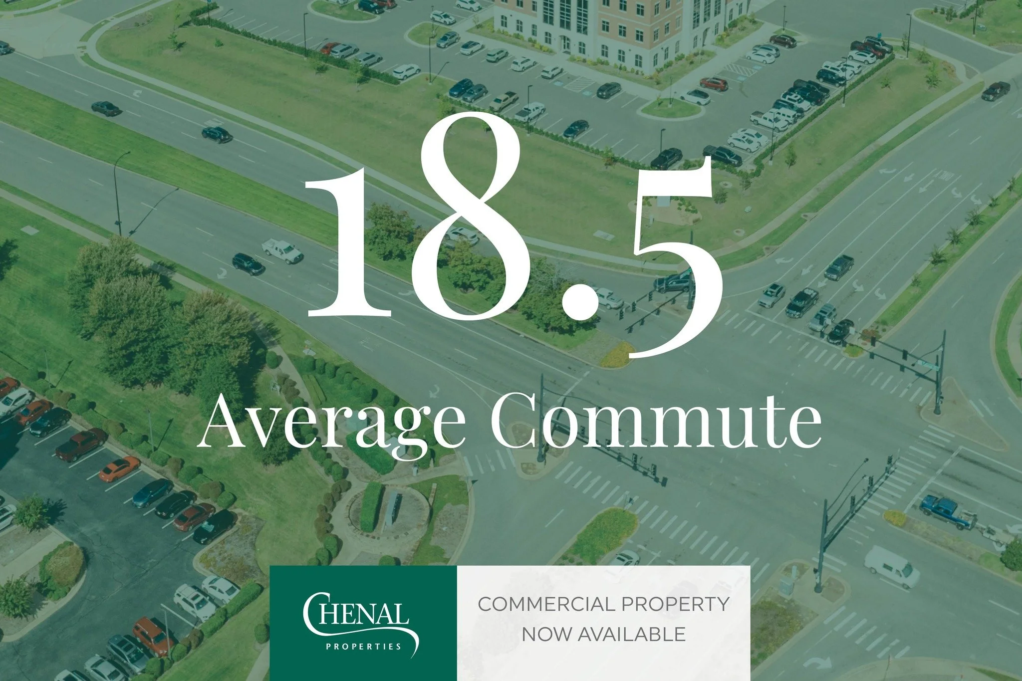 Little Rock&rsquo;s average commute time is just 18.5 minutes, significantly below the U.S. average.

That means employees spend less time in traffic and more time focused on work, family, and life. Chenal Valley&rsquo;s location near I-430, I-630, C